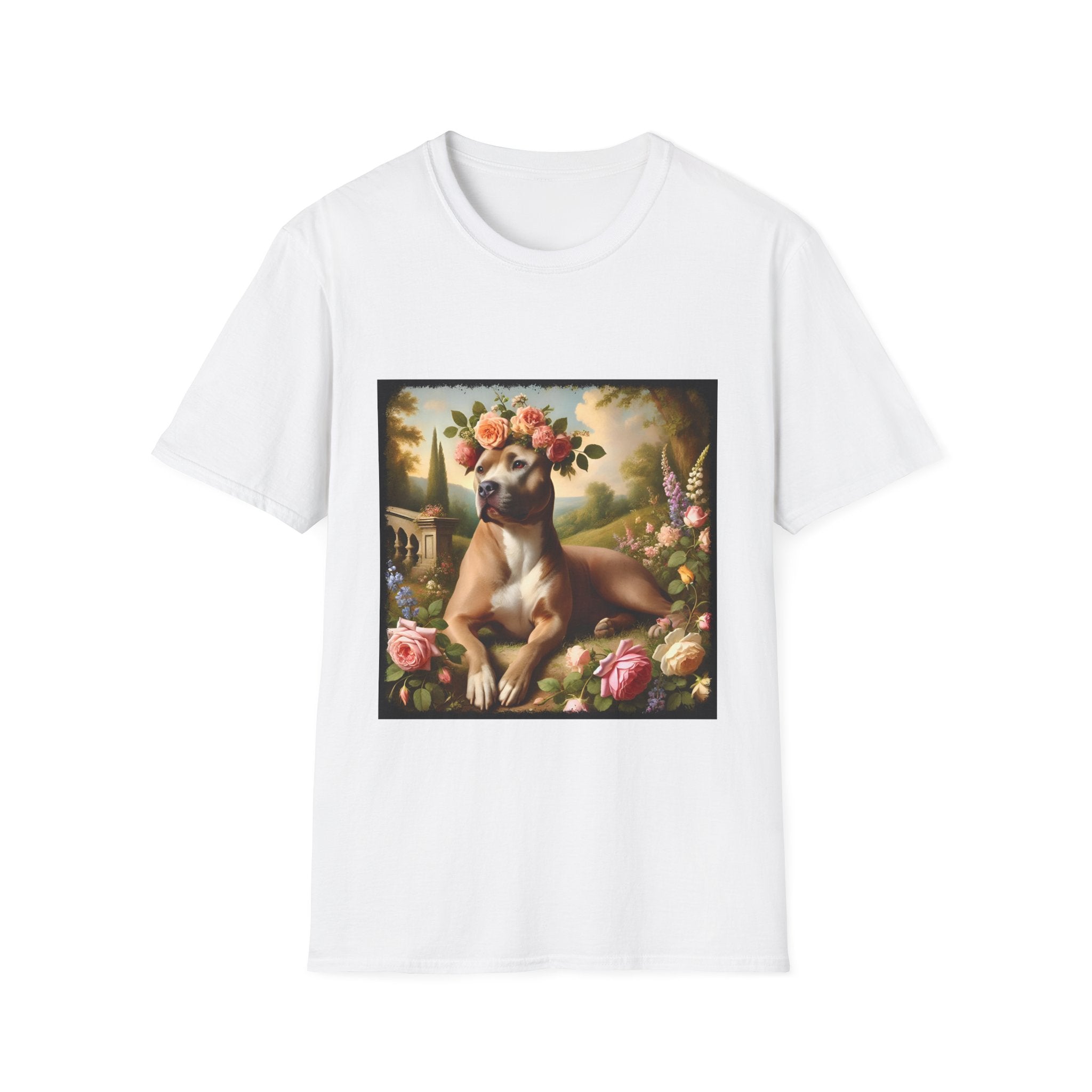 American Pit Bull Terrier Shirt | Botanical Beauty Dog Lover Tee