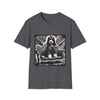 Bernedoodle B&W Pink Bow | Unisex Dog T-Shirt