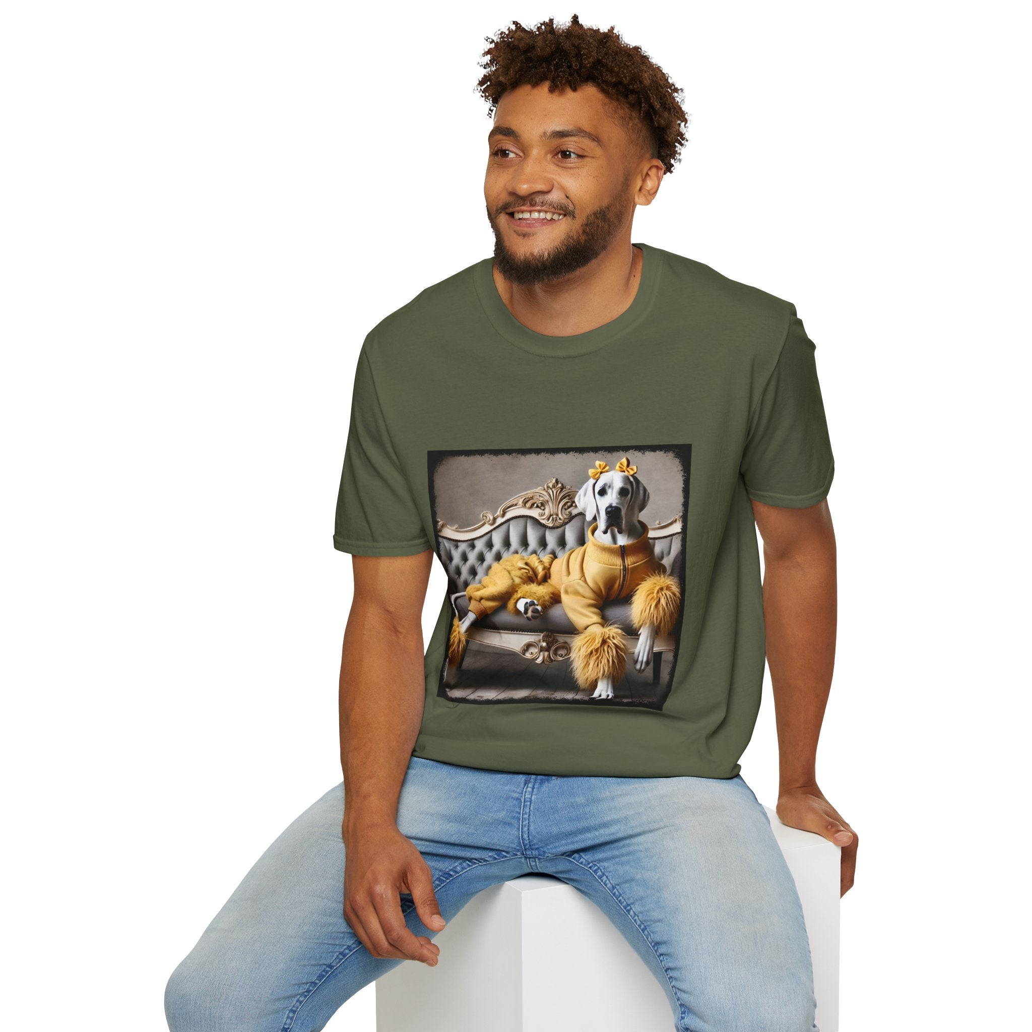 Great Dane Pawsh Model | Unisex Dog T-Shirt