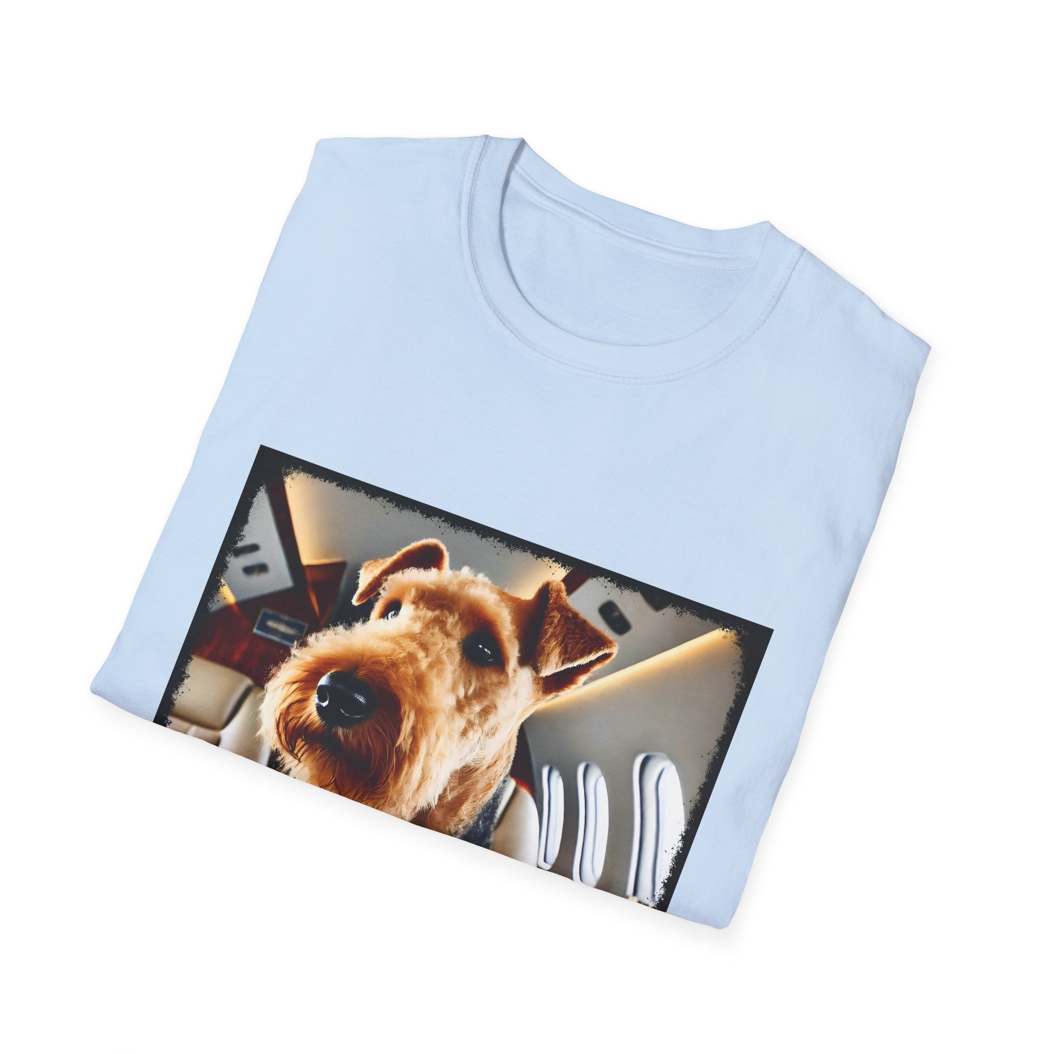 Airedale Terrier Shirt | Jet Setter Dog Lover Tee