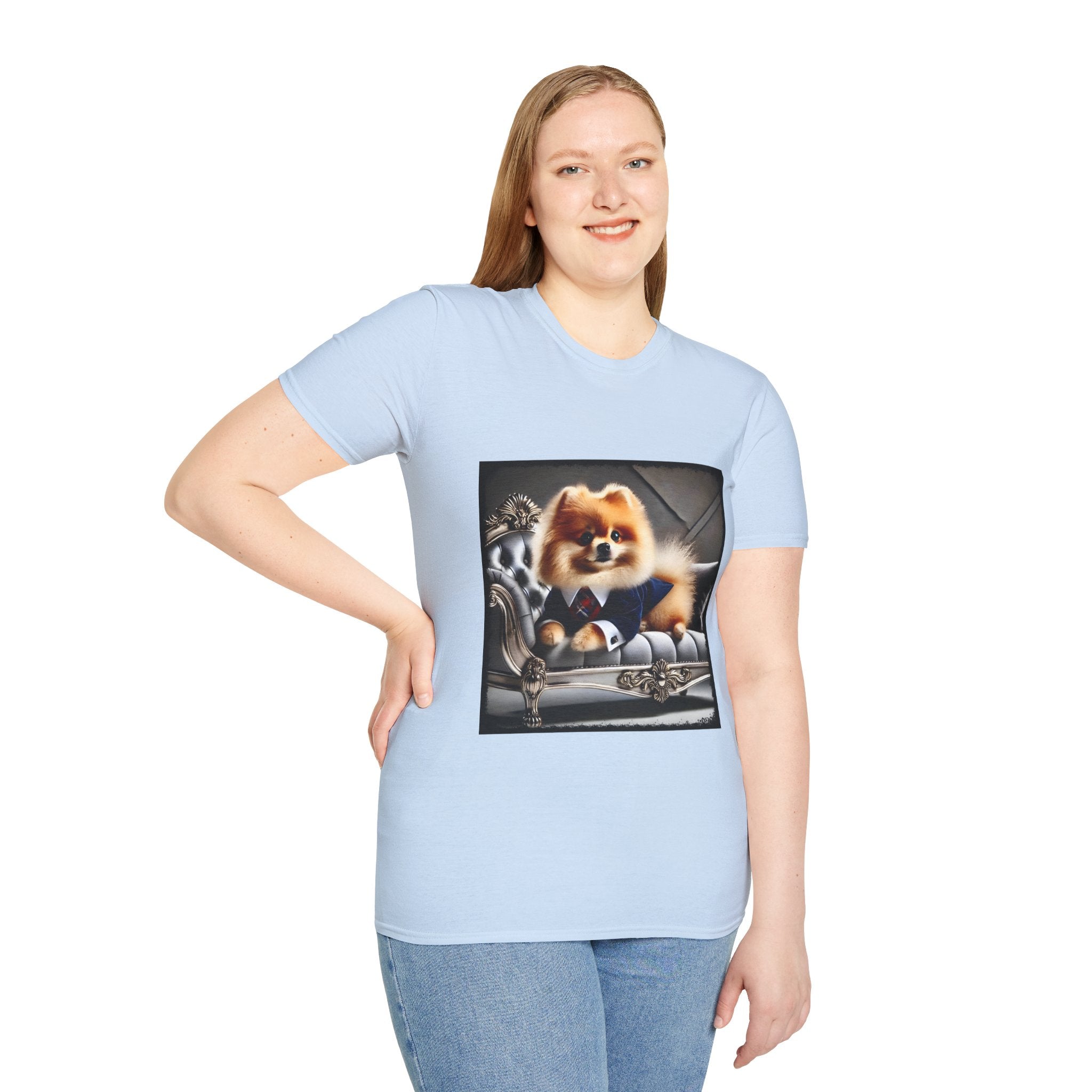 Pomeranian Mister Fetch | Unisex Dog T-Shirt