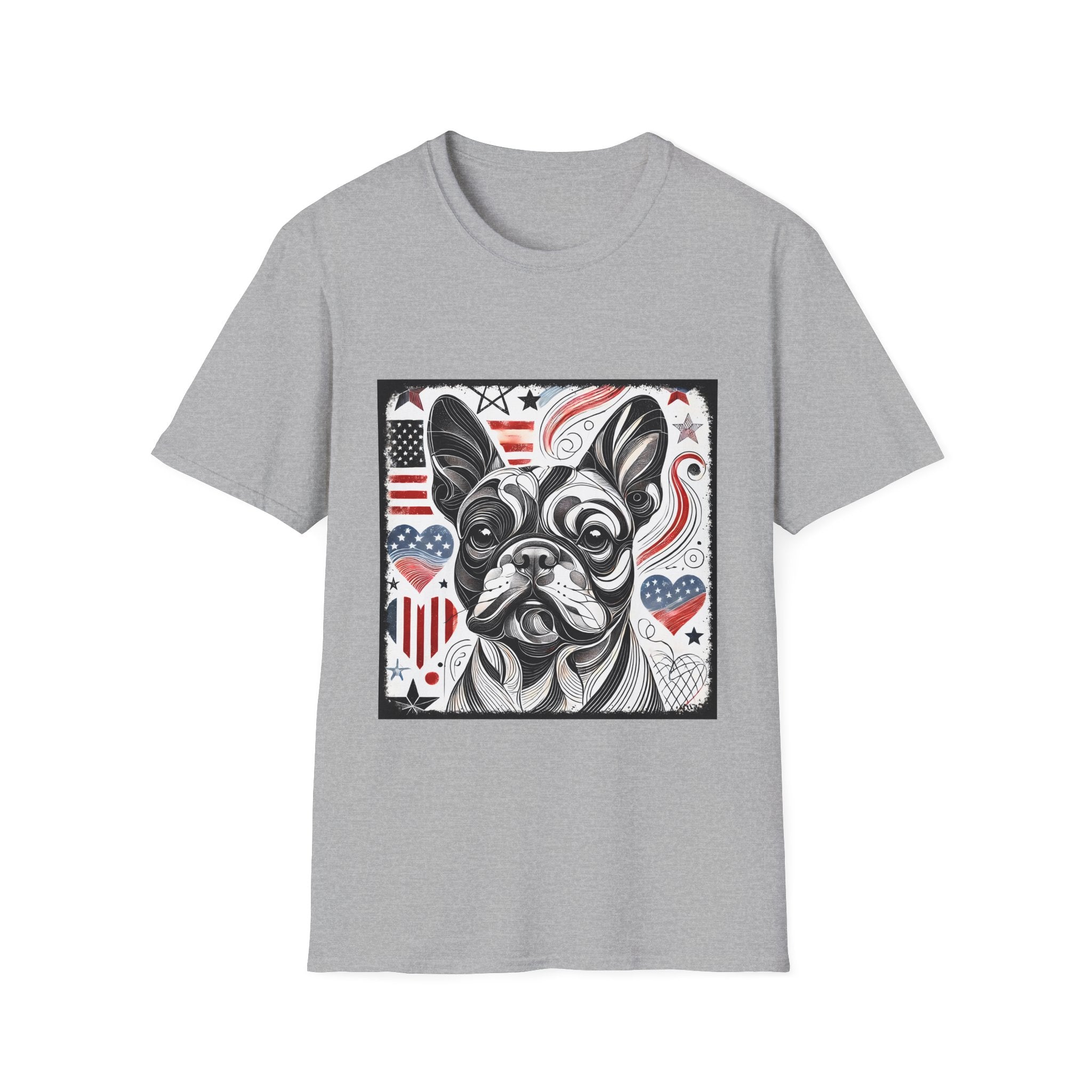 French Bulldog Shirt | Americana Dream Dog Lover Tee