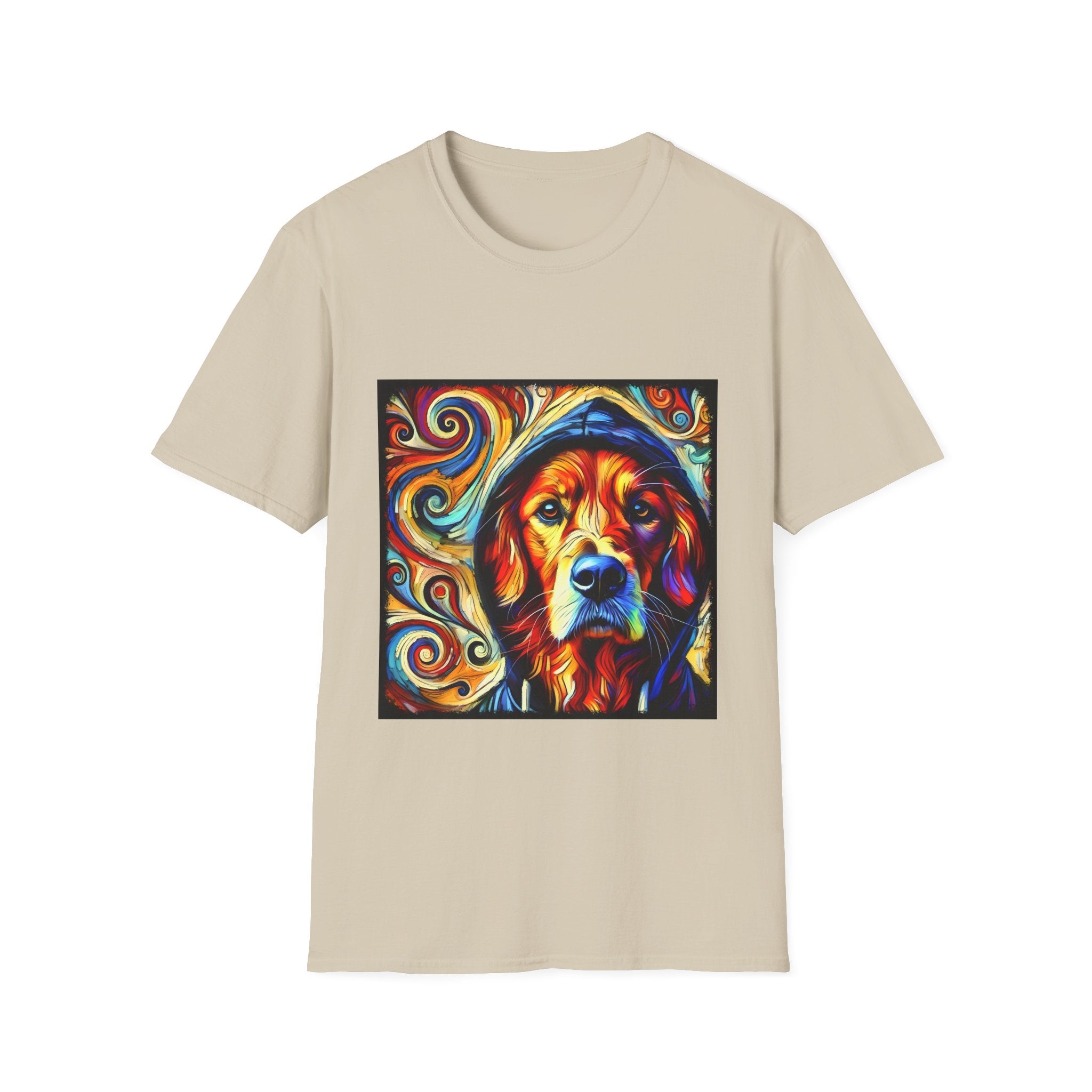 Golden Retriever Shirt | Relaxed Bold Swirl Dog Lover Tee