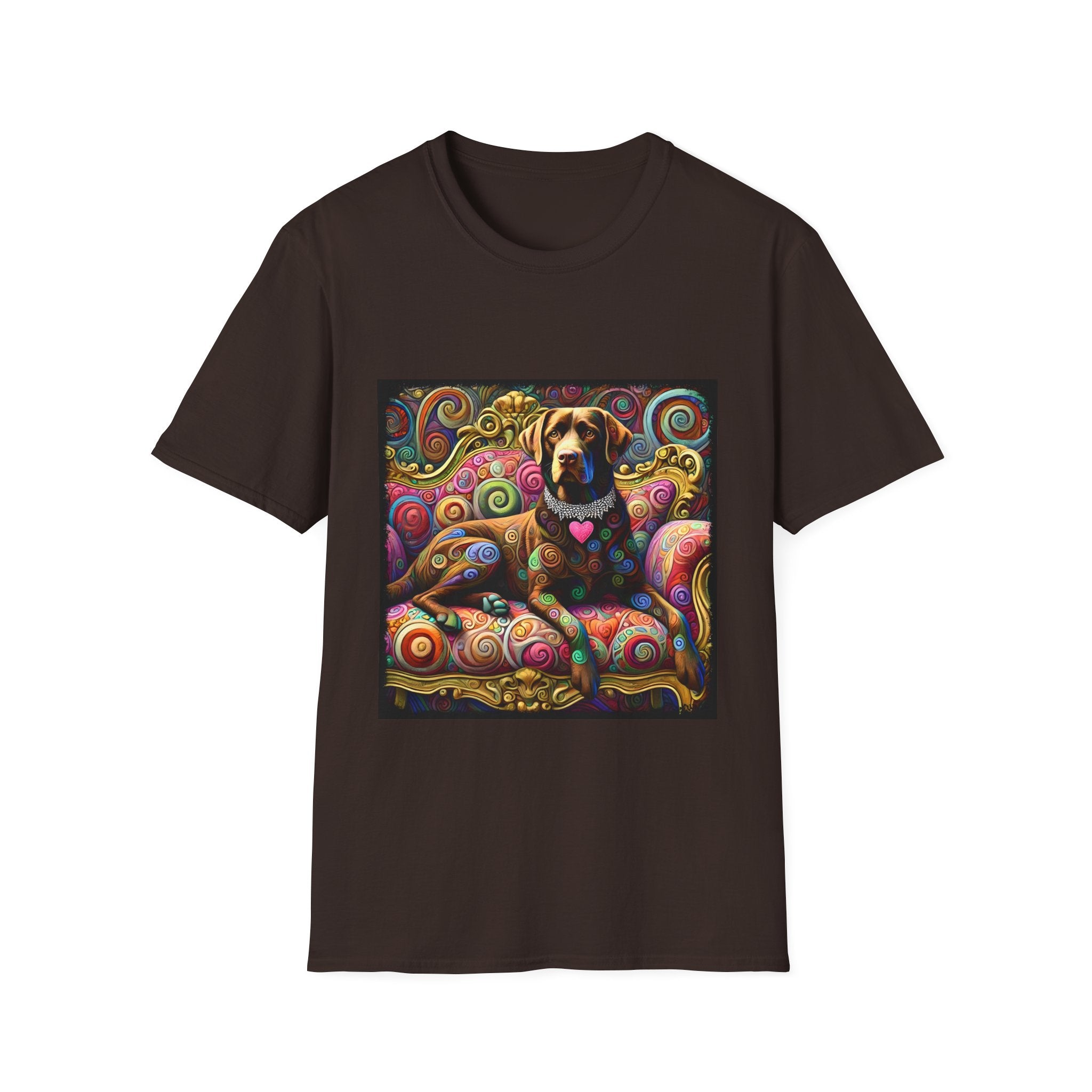 Labrador Retriever Love Swirl | Unisex Dog T-Shirt