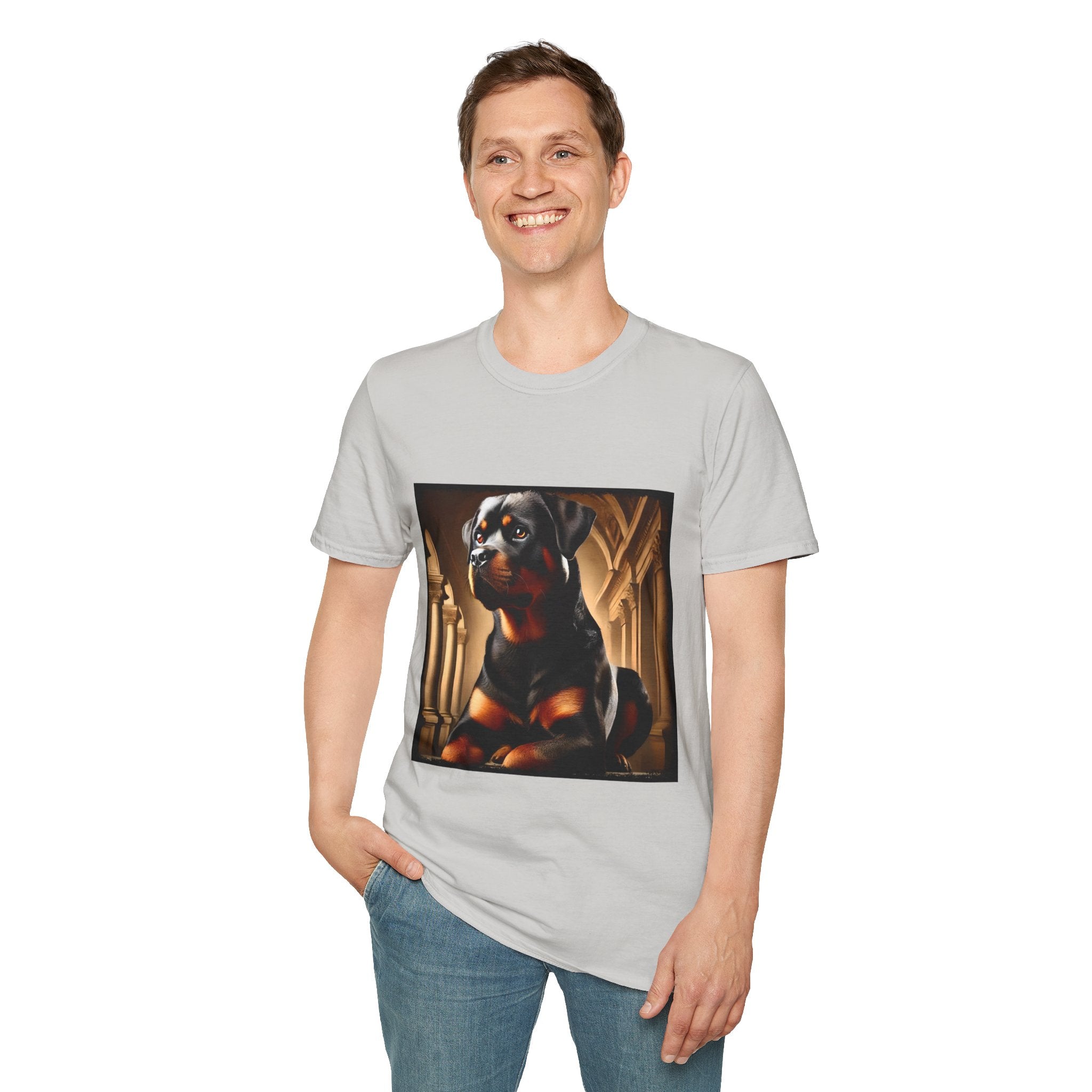 Rottweiler Posh Pose | Unisex Dog T-Shirt