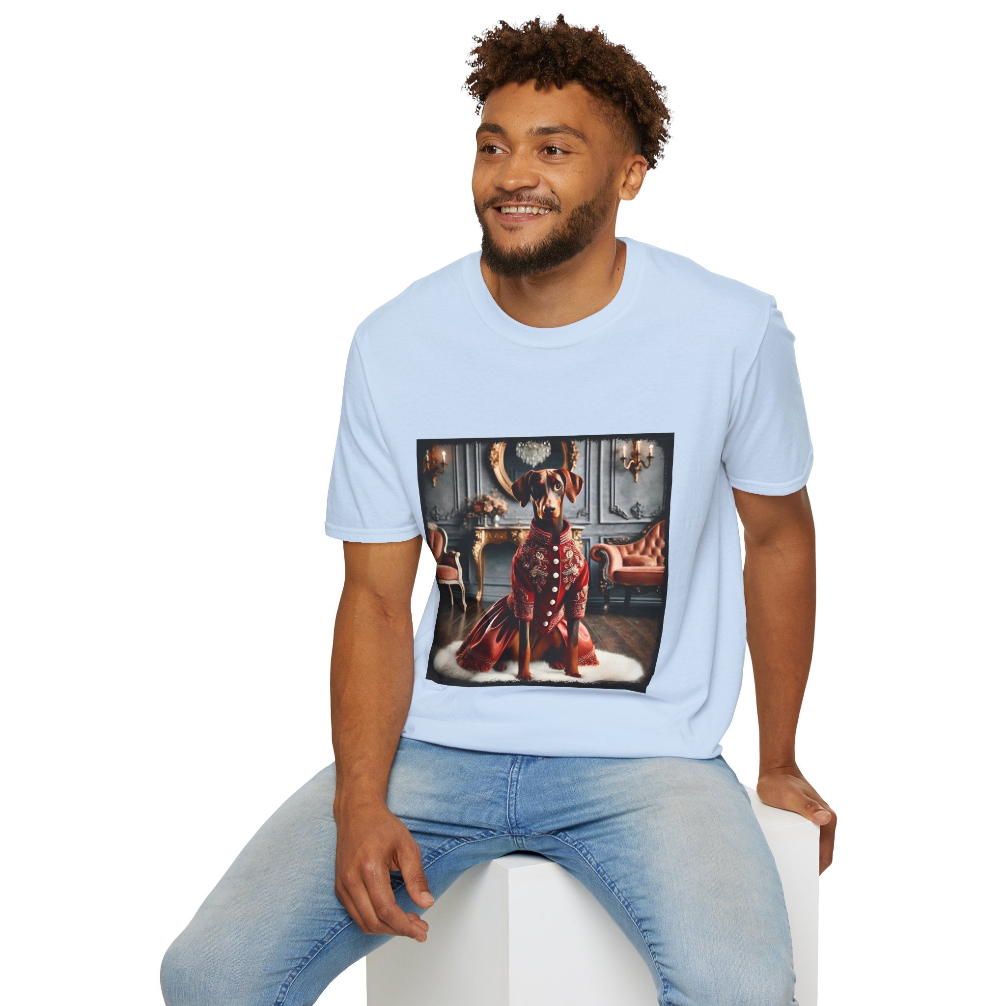 Doberman Pinscher Velvet Vixen | Unisex Dog T-Shirt