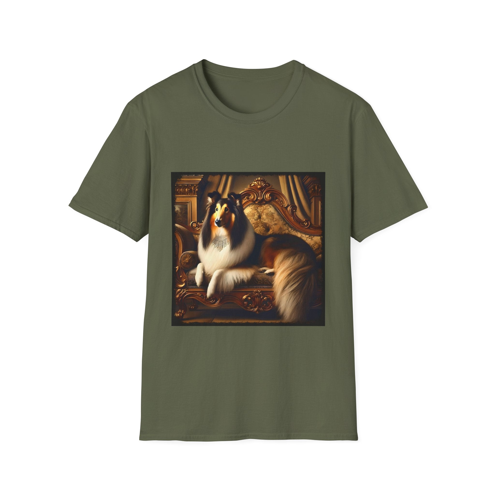 Collie Posh Princess | Unisex Dog T-Shirt