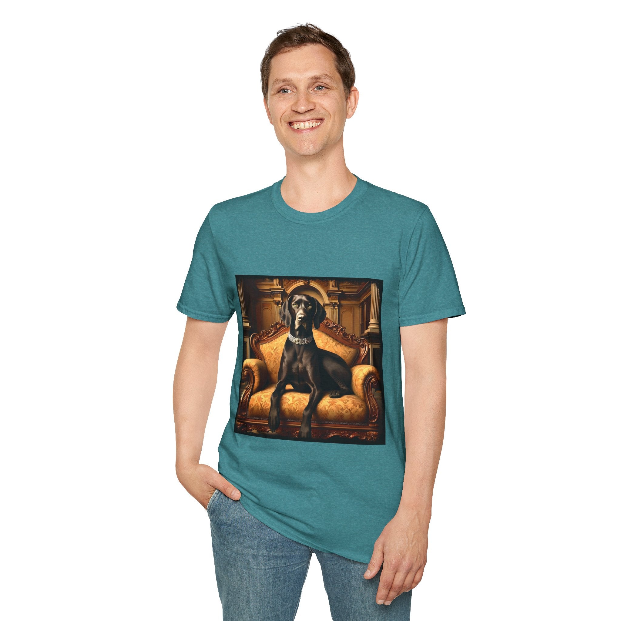 German Shorthaired Pointer Poised Princess | Unisex Dog T-Shirt