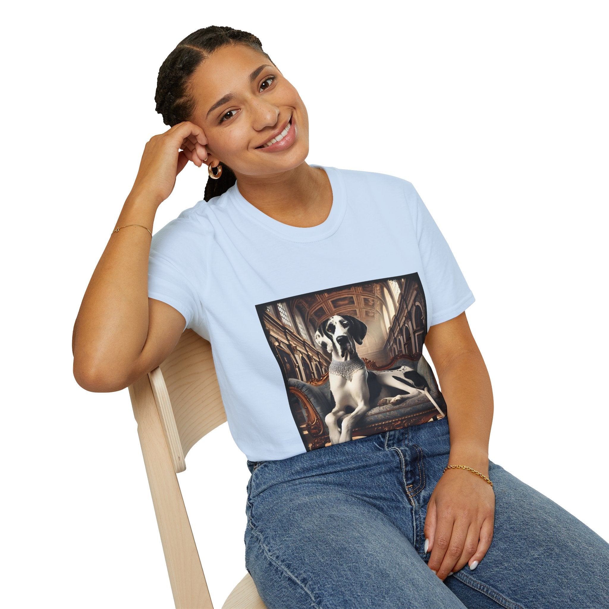 Great Dane Baroque Babe | Unisex Dog T-Shirt