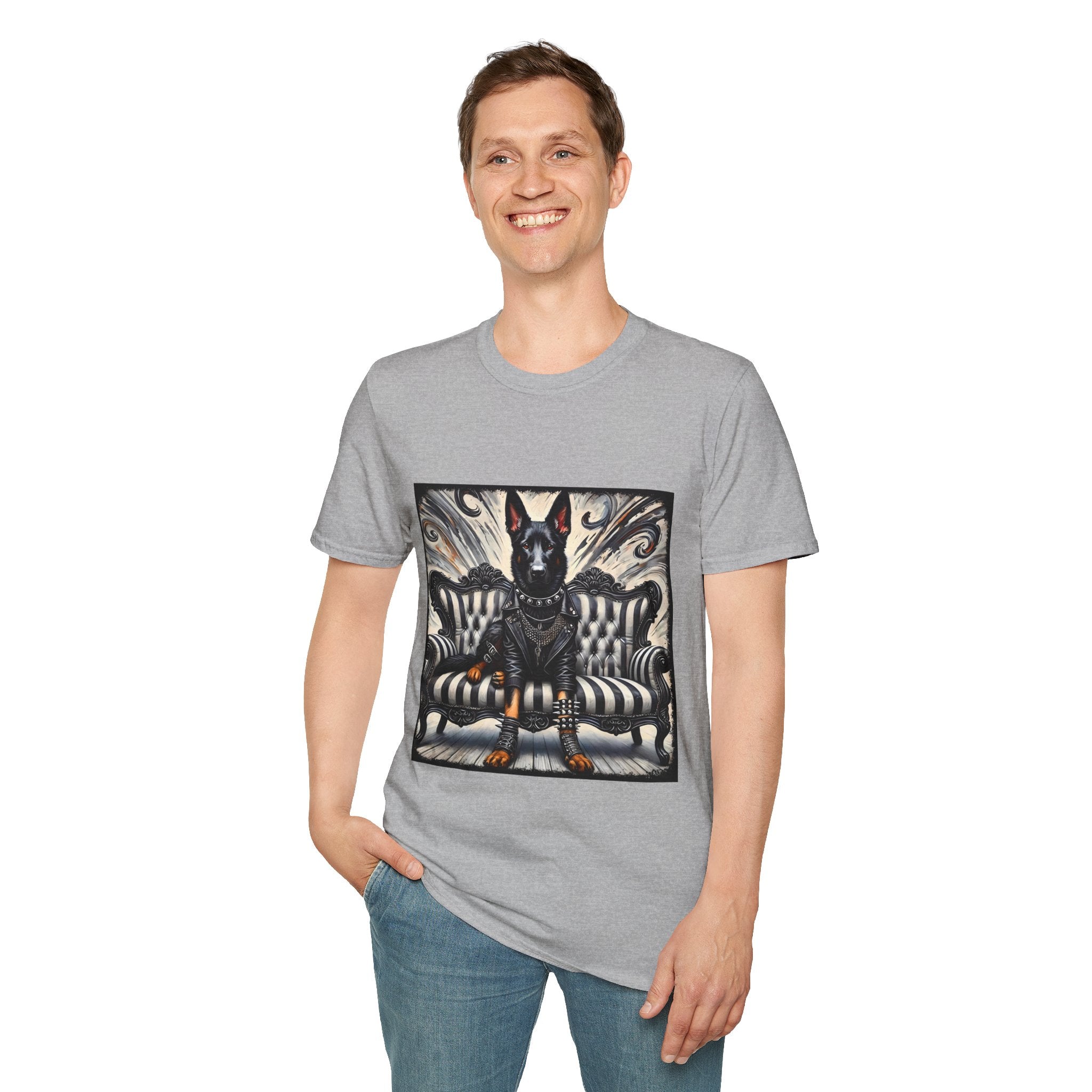 German Shepherd Bold Rebel | Unisex Dog T-Shirt