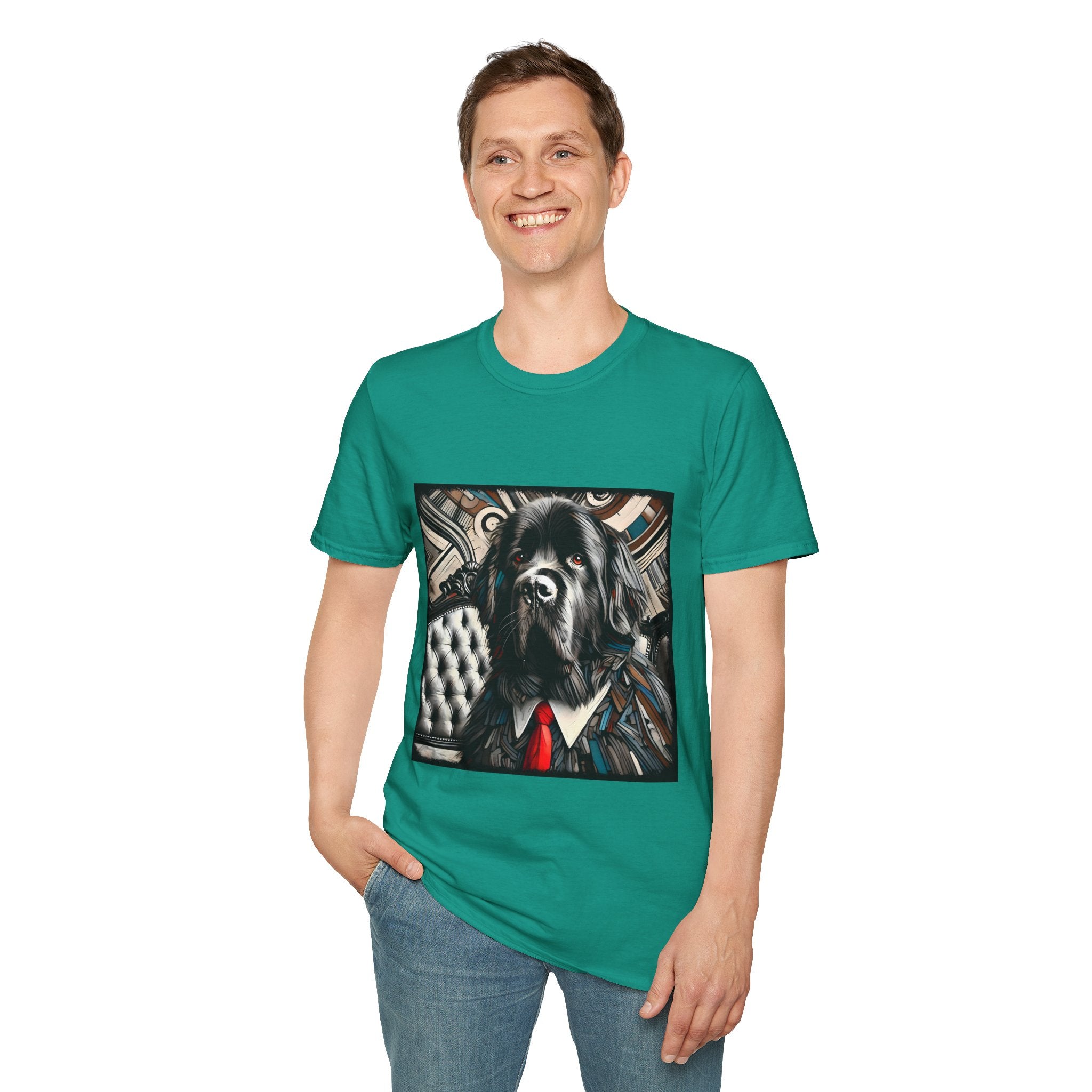 Newfoundland Bold Gentleman | Unisex Dog T-Shirt