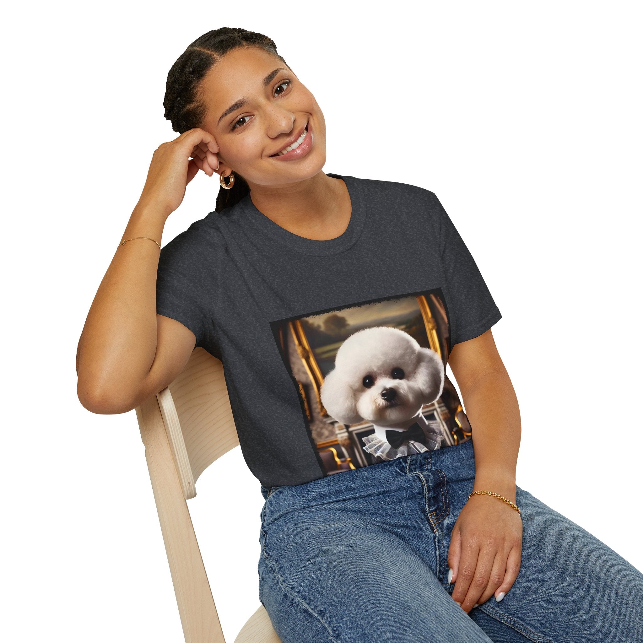 Bichon Frise Luxe Lineage | Unisex Dog T-Shirt