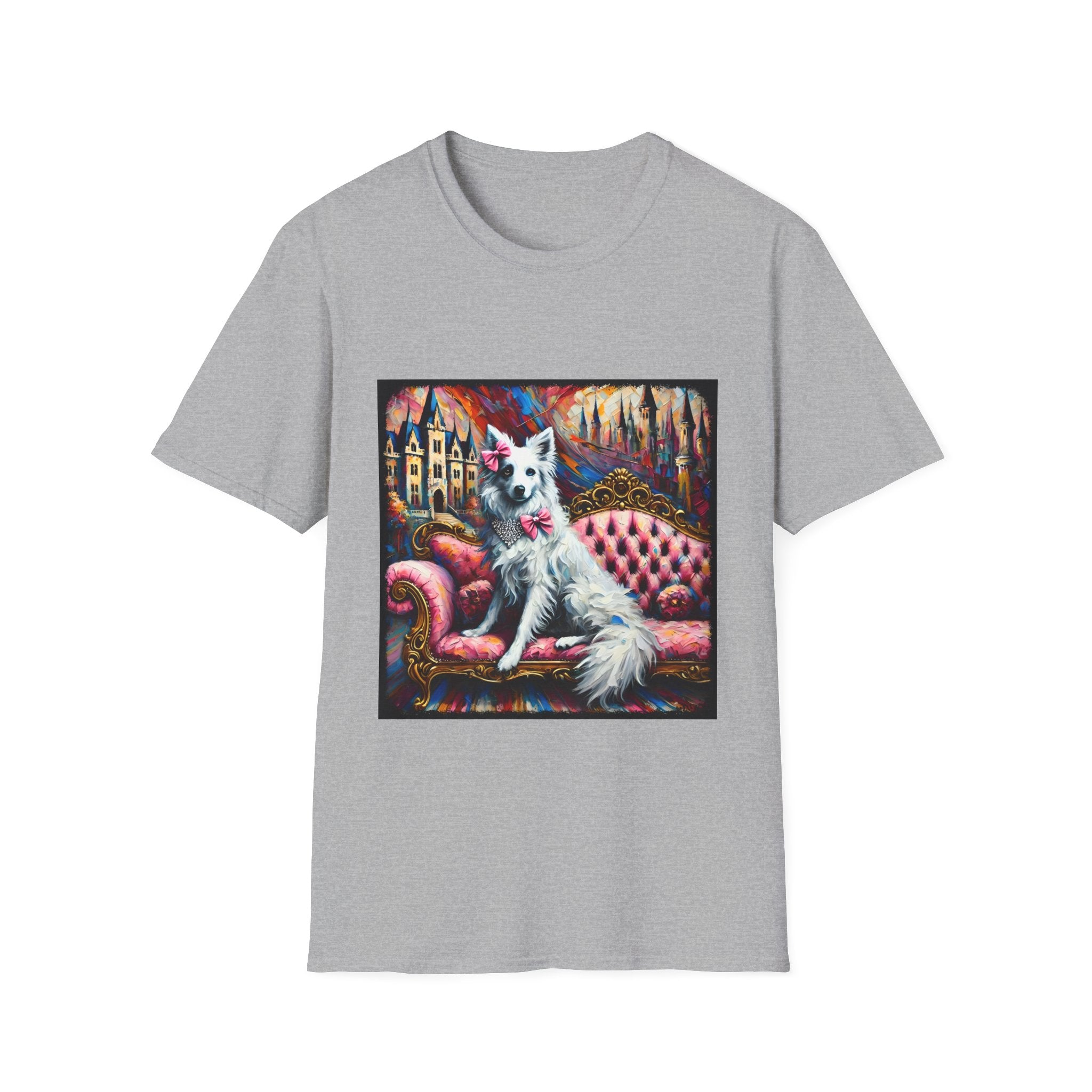 Border Collie Pink Princess Classic | Unisex Dog T-Shirt