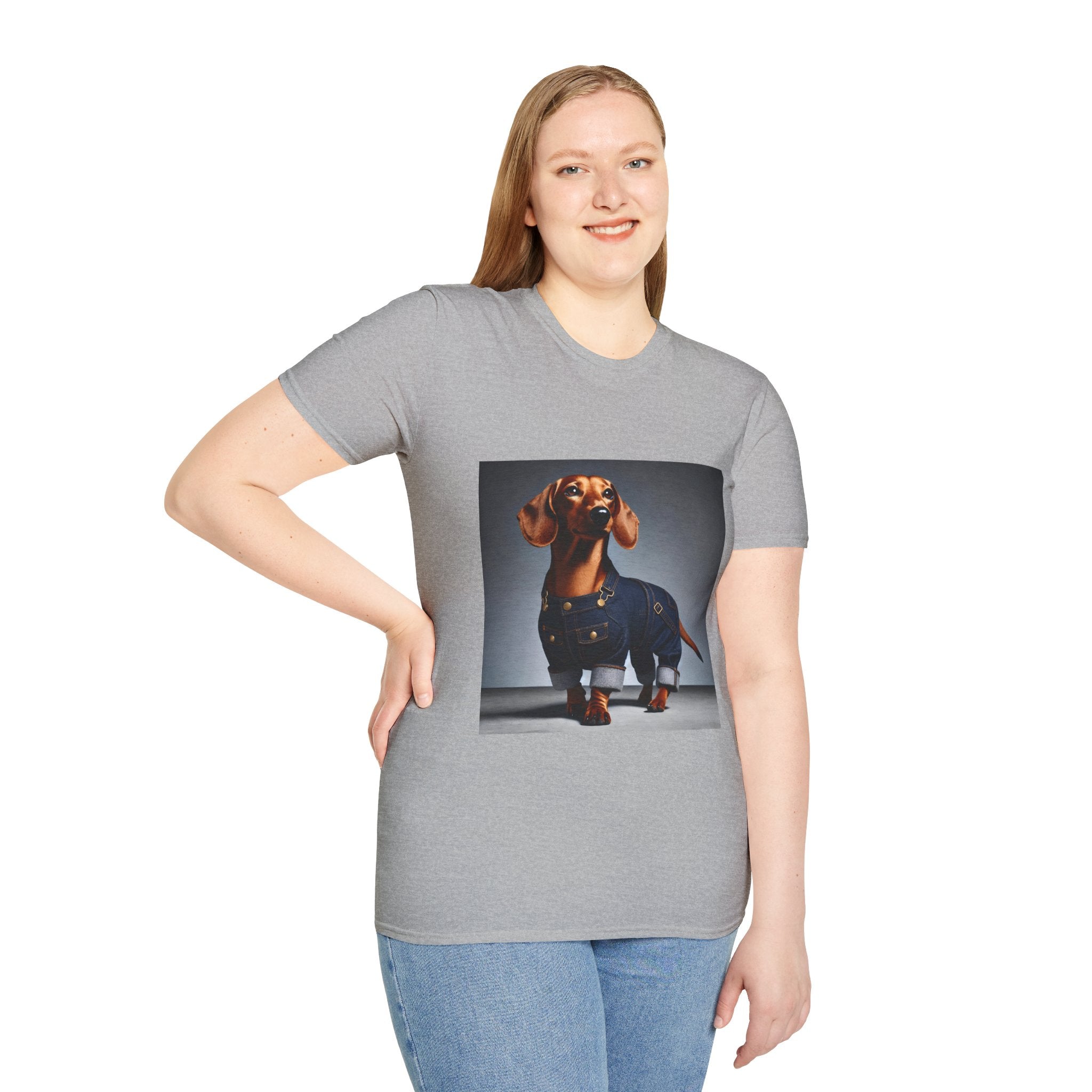 Dachshund Shirt | Denim Dream Dog Lover Tee