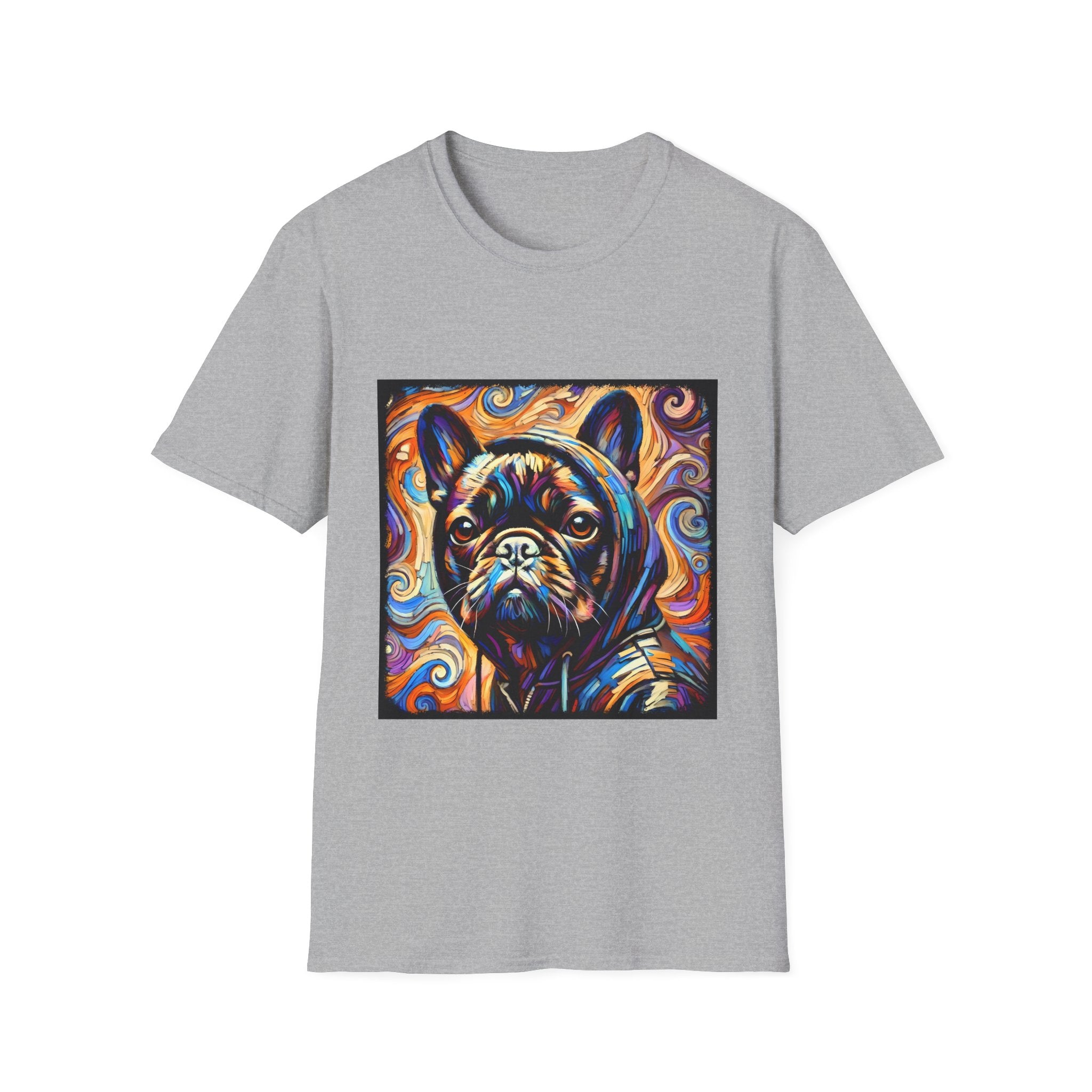 French Bulldog Shirt | Relaxed Swirl Dog Lover Tee
