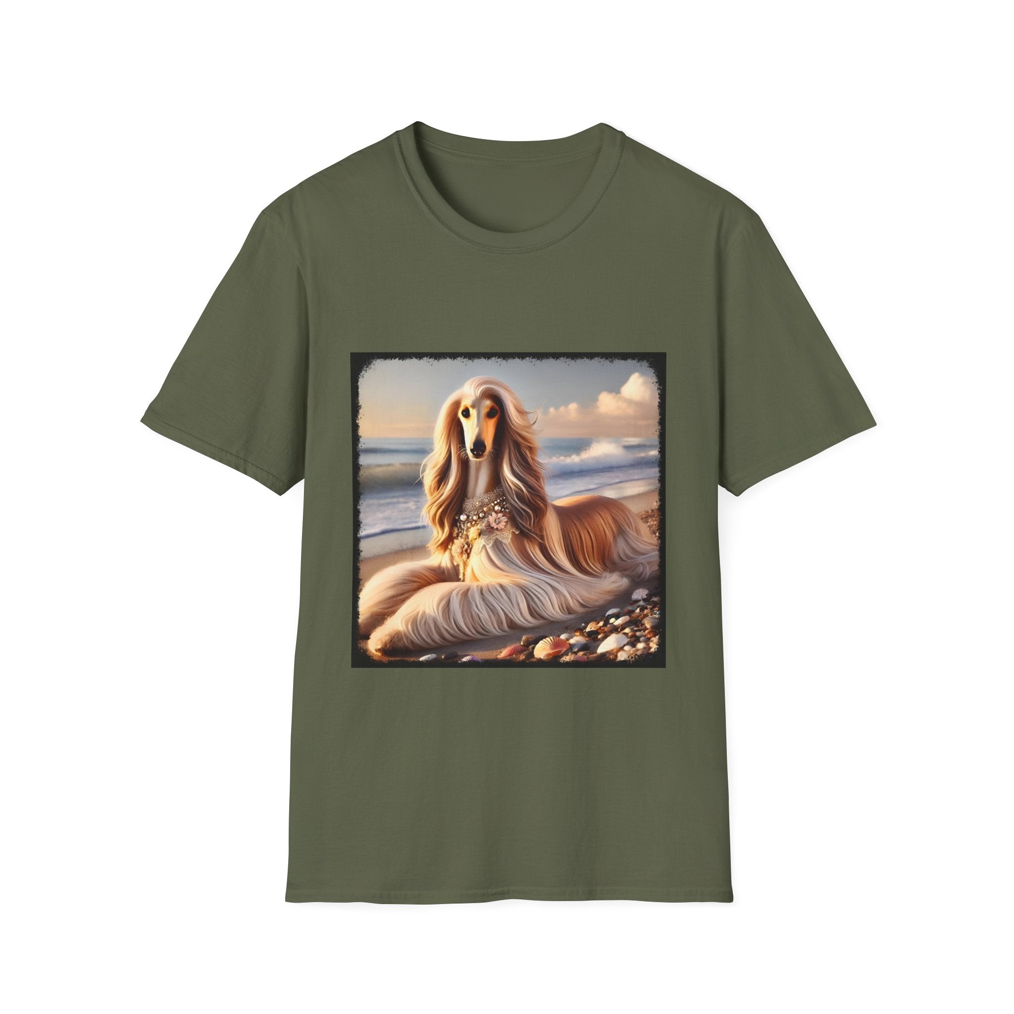 Afghan Hound Shirt | Seashell Sweetie Dog Lover Tee