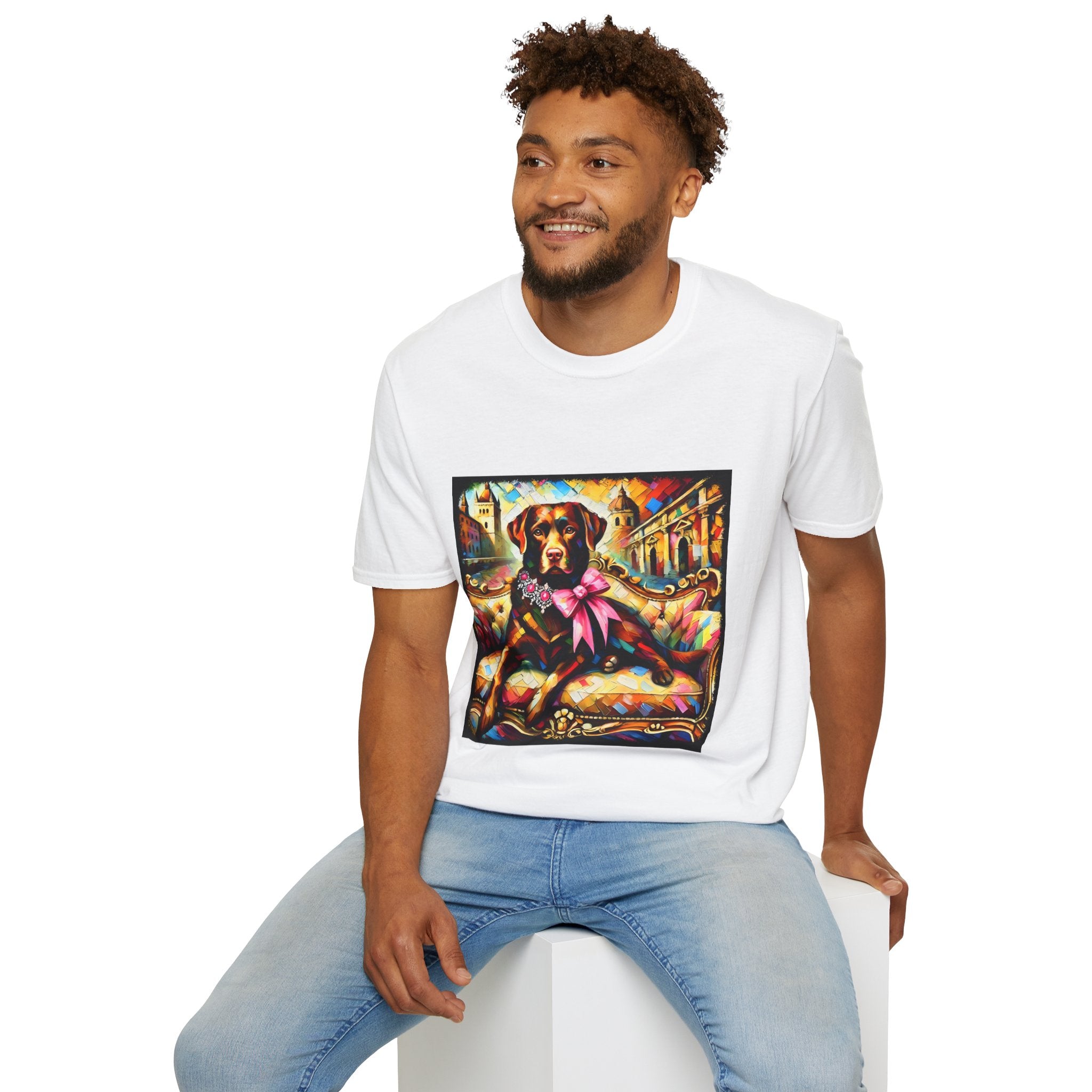 Labrador Retriever Diamond Princess Classic | Unisex Dog T-Shirt