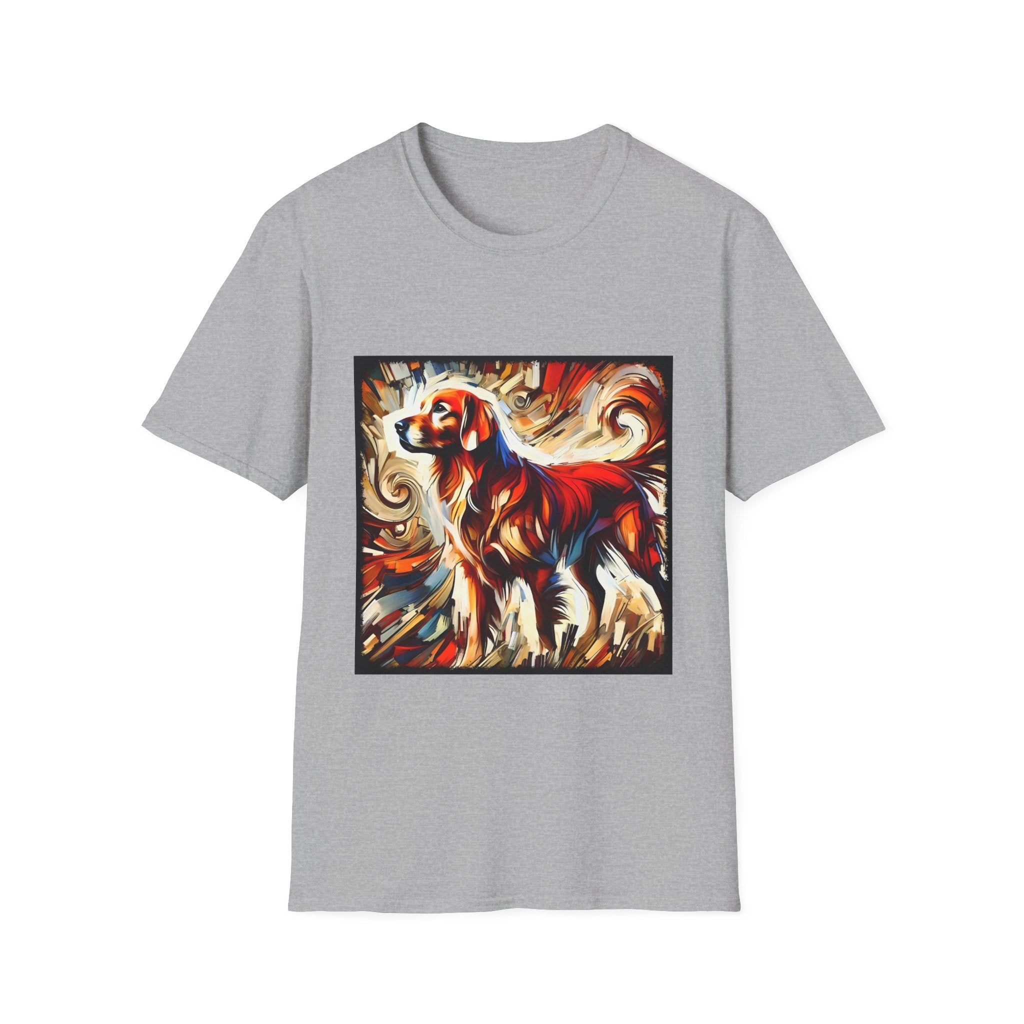 Golden Retriever Shirt | Bold Red Classic Dog Lover Tee