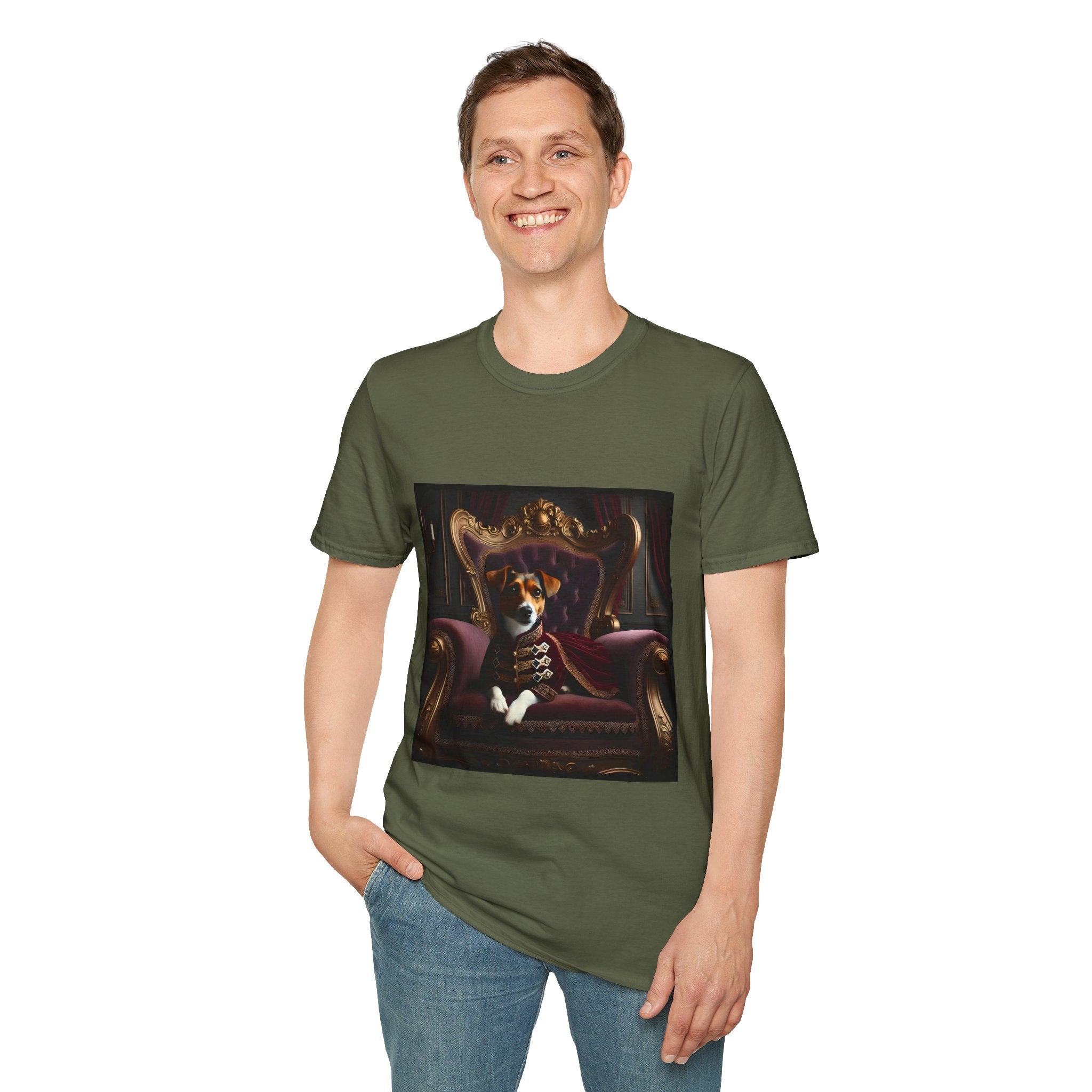 Jack Russell Terrier Velvet Royal | Unisex Dog T-Shirt