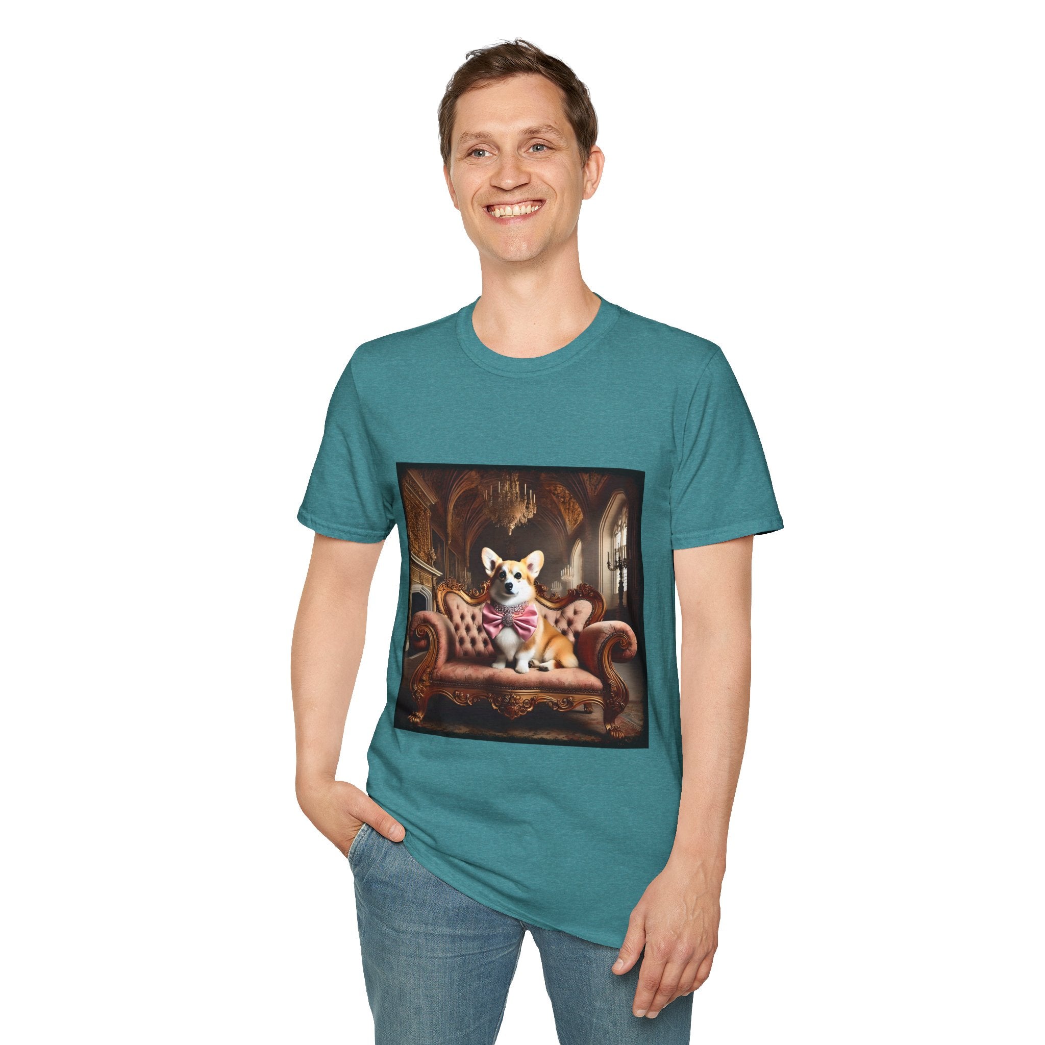 Pembroke Welsh Corgi Pink Princess | Unisex Dog T-Shirt