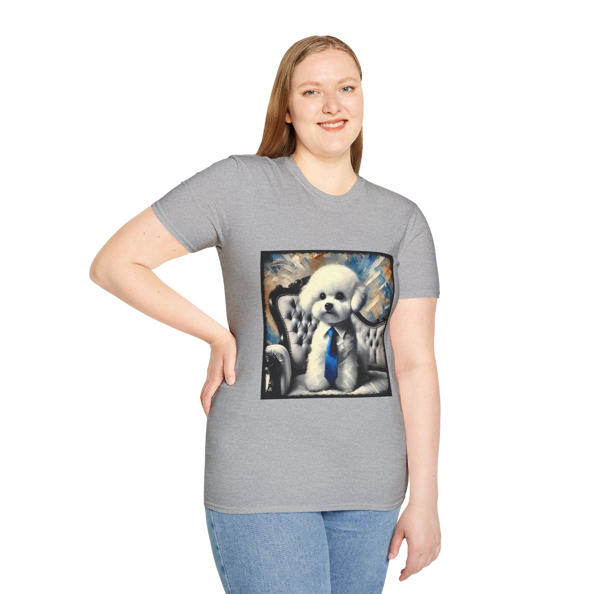 Bichon Frise Handsome Gentleman | Unisex Dog T-Shirt