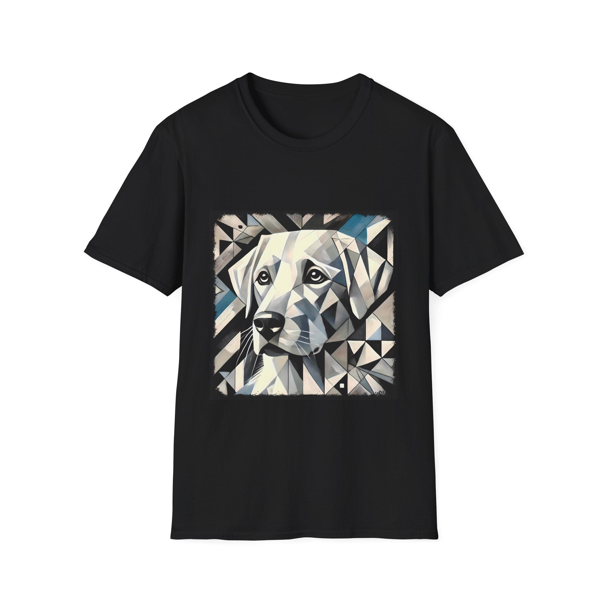 Labrador Retriever White Geometric | Unisex Dog T-Shirt