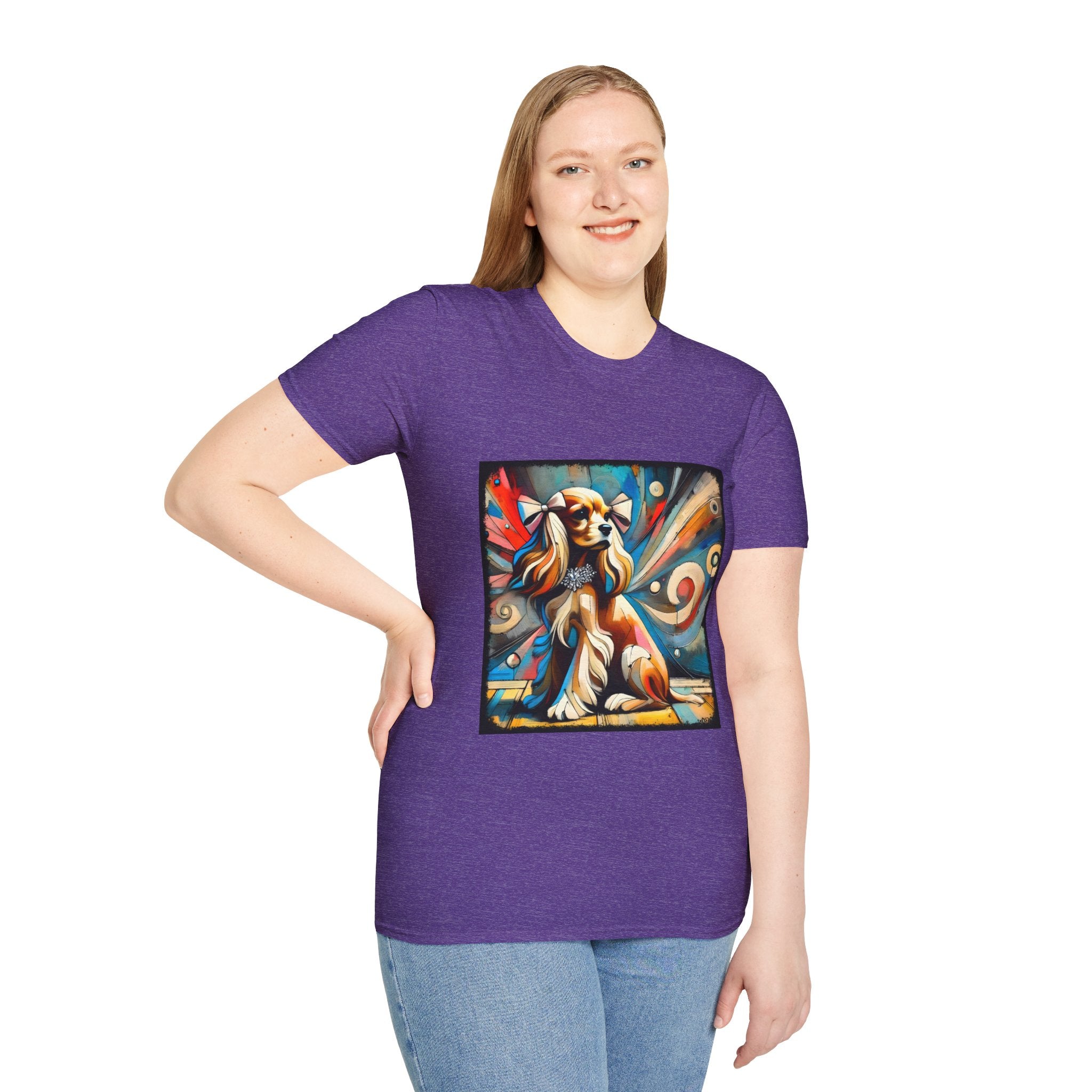 Cocker Spaniel Vivid Swirl | Unisex Dog T-Shirt