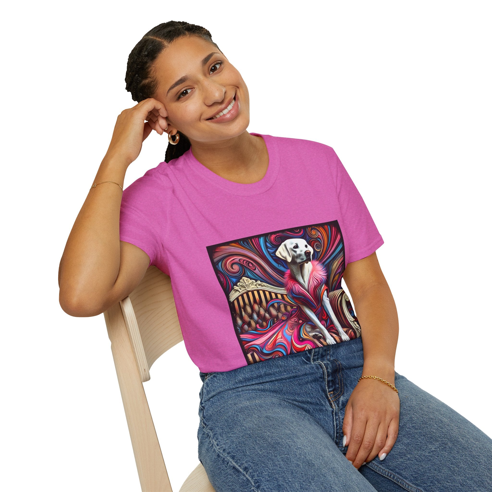 Labrador Retriever Pink Princess | Unisex Dog T-Shirt