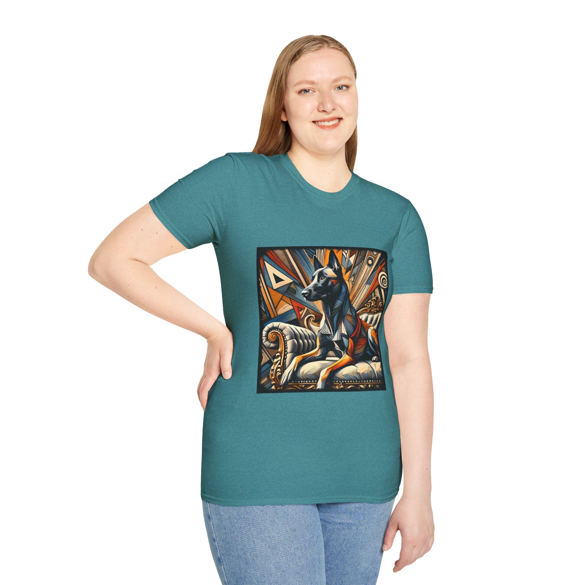 Belgian Malinois Fearless Rebel | Unisex Dog T-Shirt