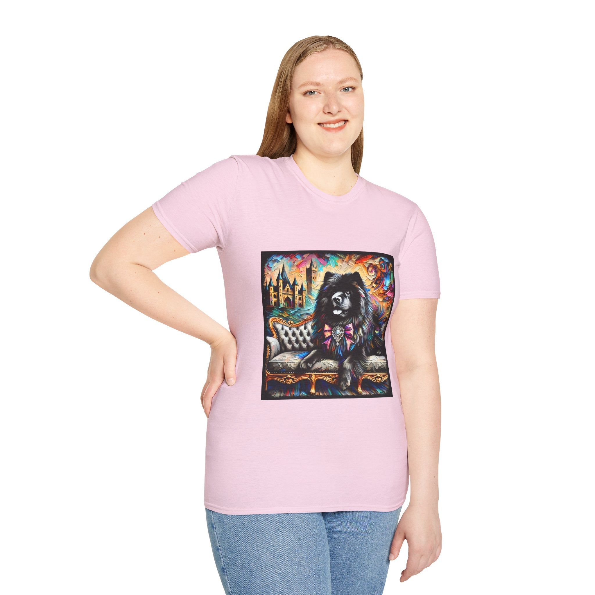 Chow Chow Vivid Diamond Classic | Unisex Dog T-Shirt