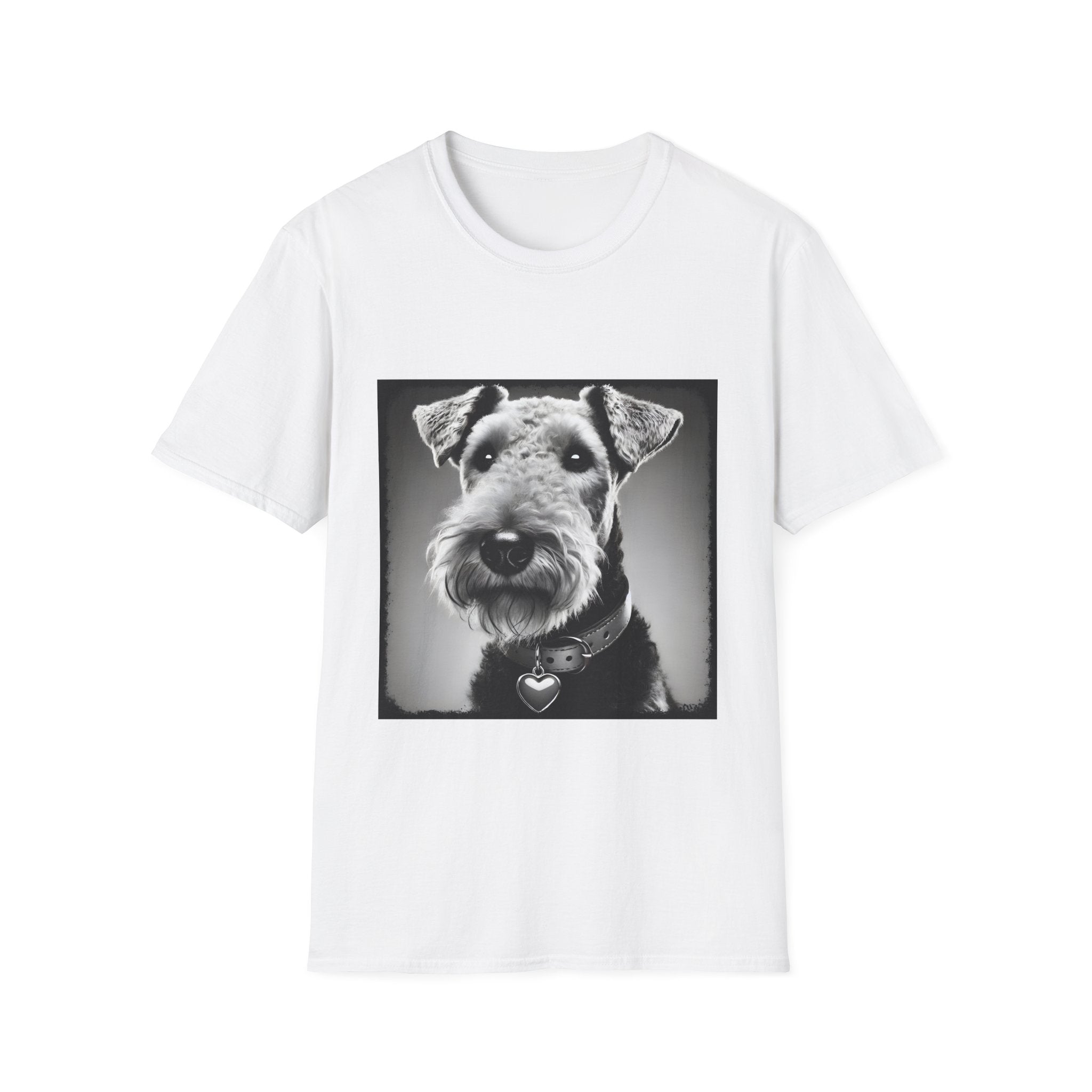 Airedale Terrier Shirt | Heart Charm Dog Lover Tee
