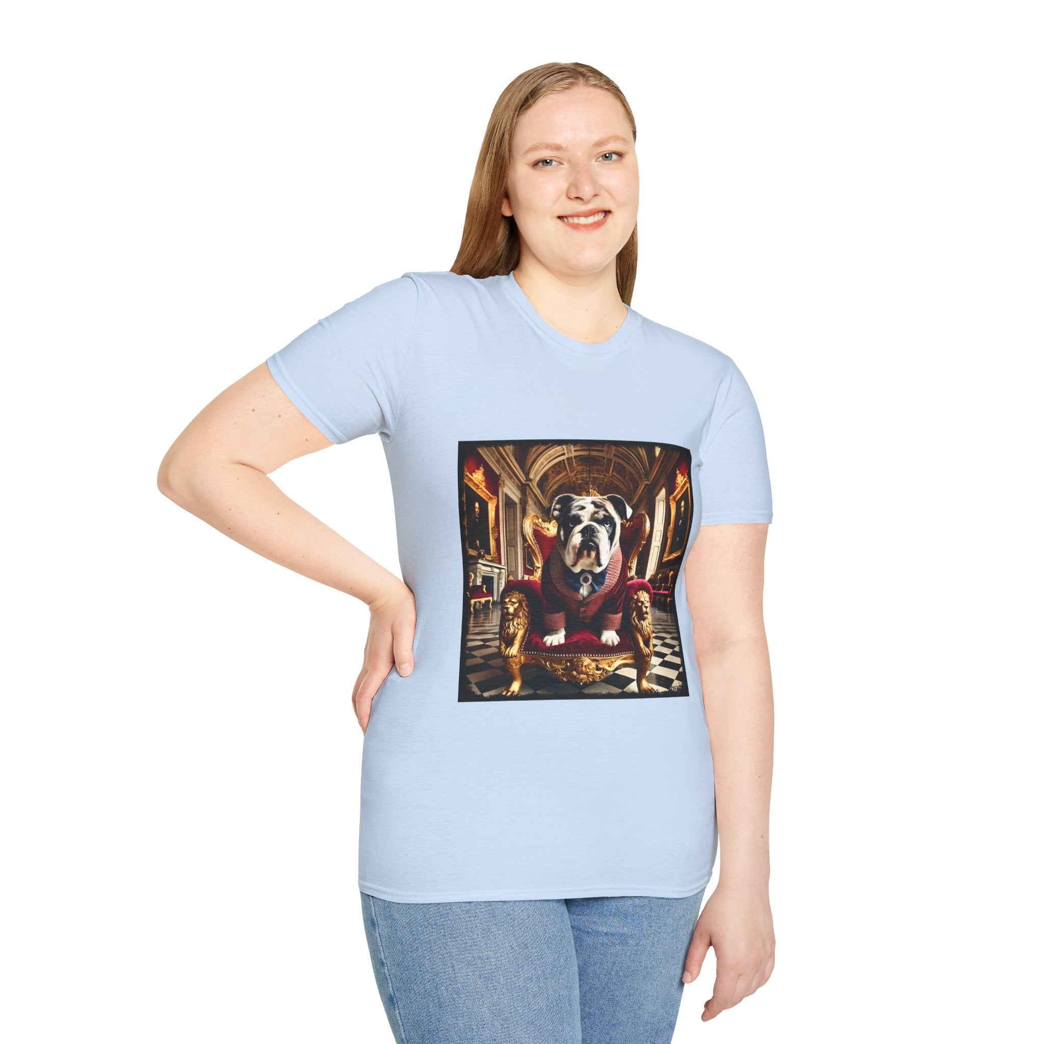 Bulldog Crimson King | Unisex Dog T-Shirt