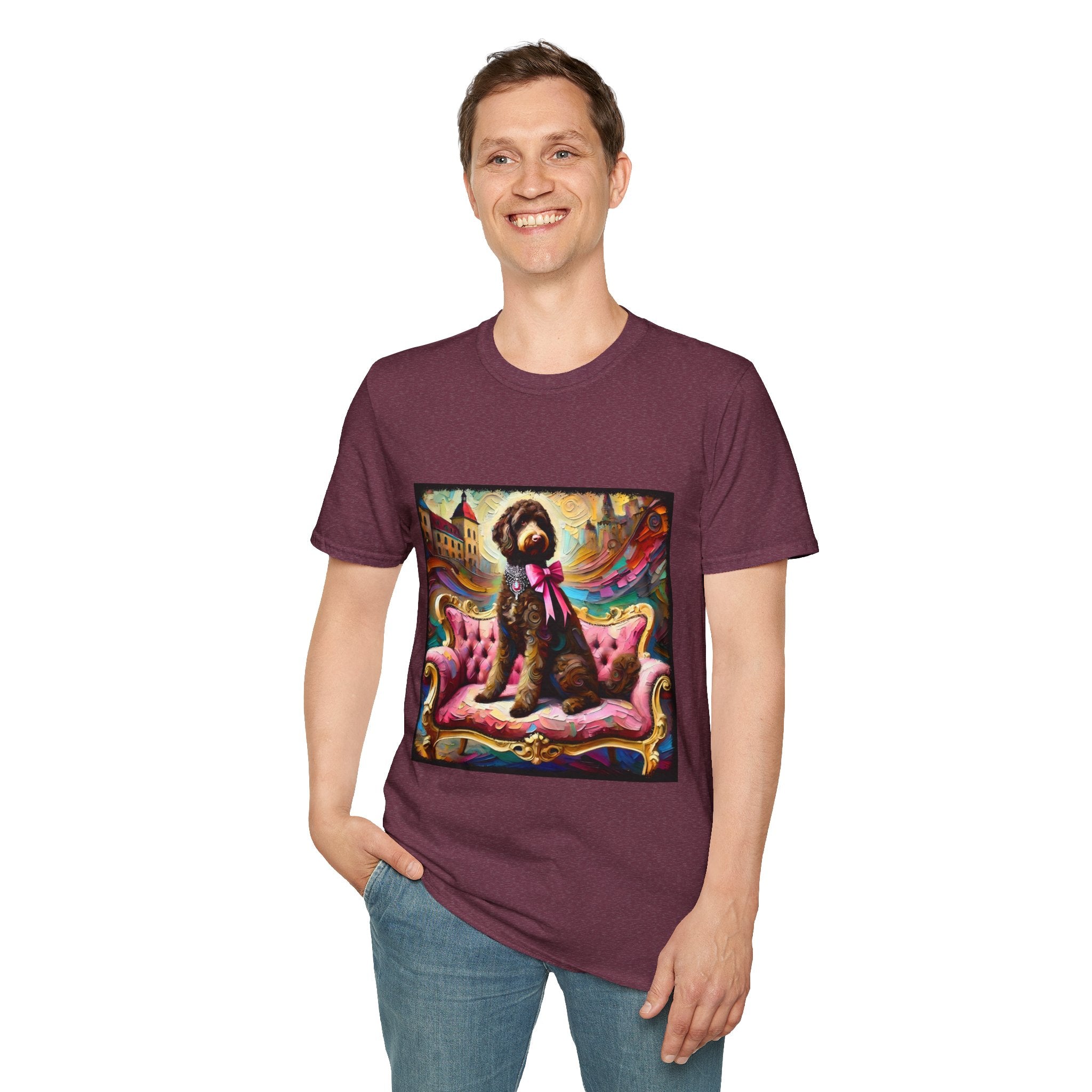 Labradoodle Chocolate Princess Classic | Unisex Dog T-Shirt