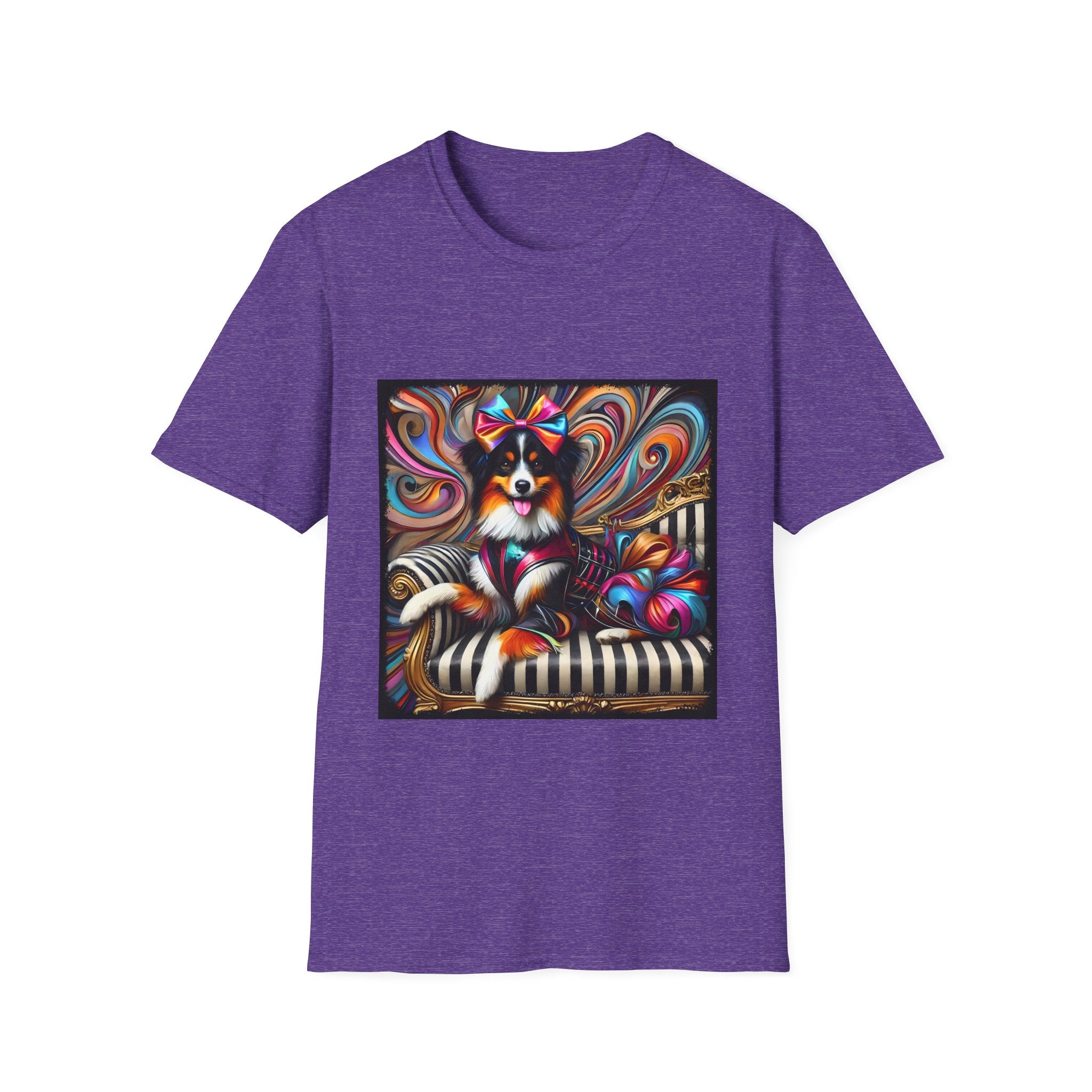 Australian Shepherd Bold Glam Rocker | Unisex Dog T-Shirt