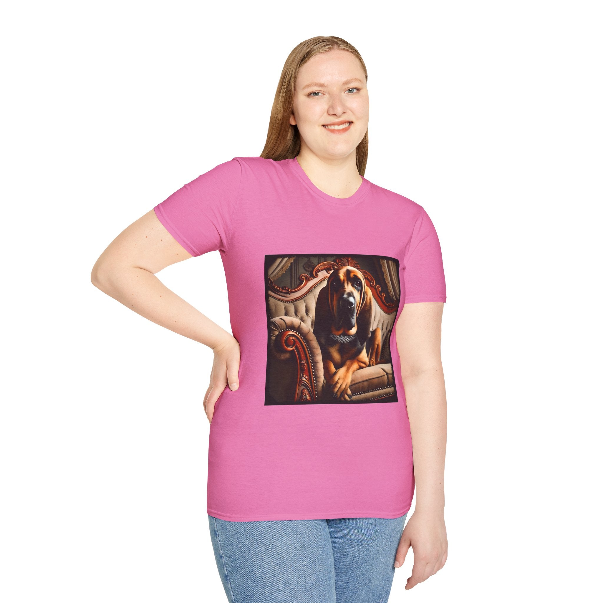 Bloodhound Posh Princess | Unisex Dog T-Shirt