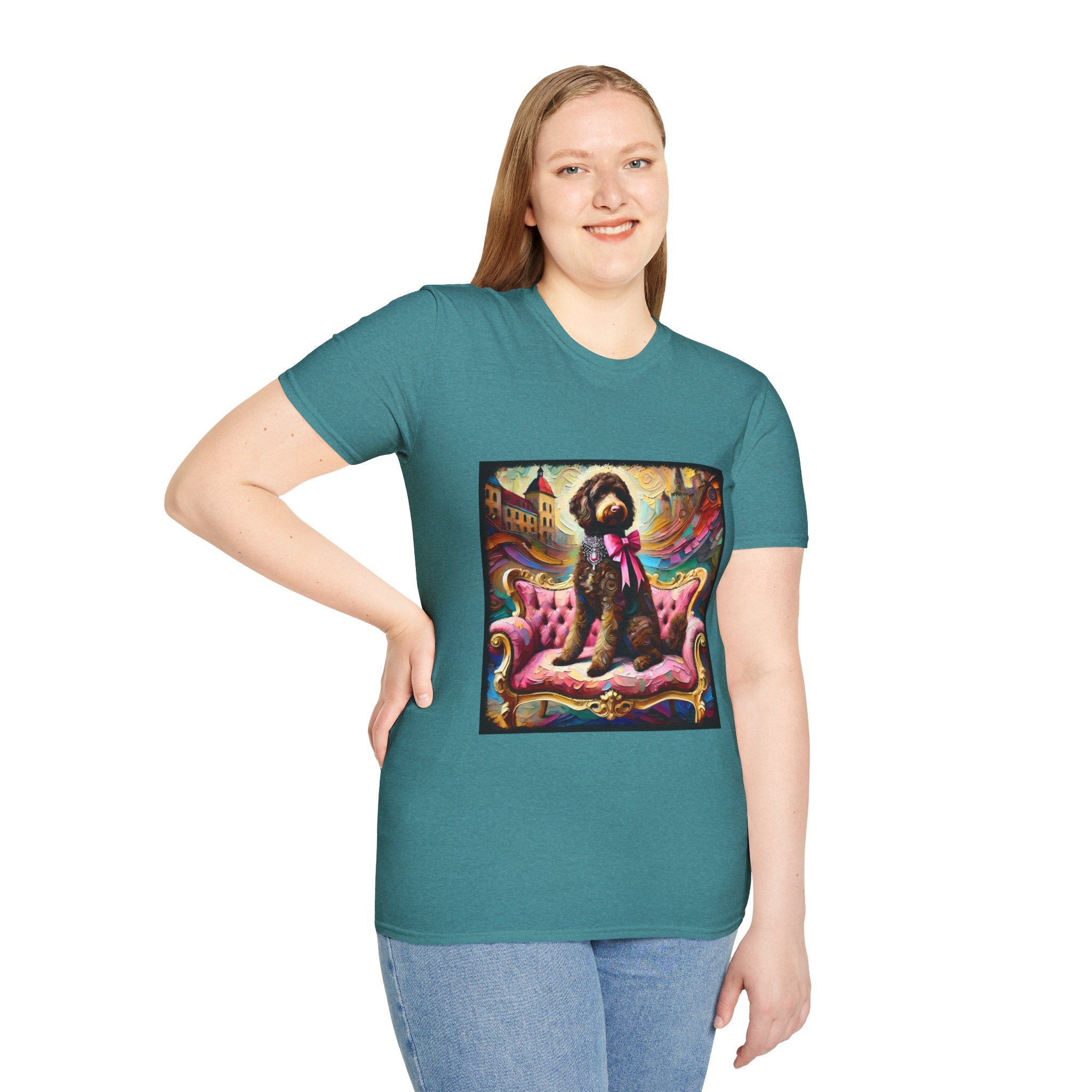 Labradoodle Chocolate Princess Classic | Unisex Dog T-Shirt