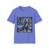 Basset Hound Bold Blue Feels | Unisex Dog T-Shirt