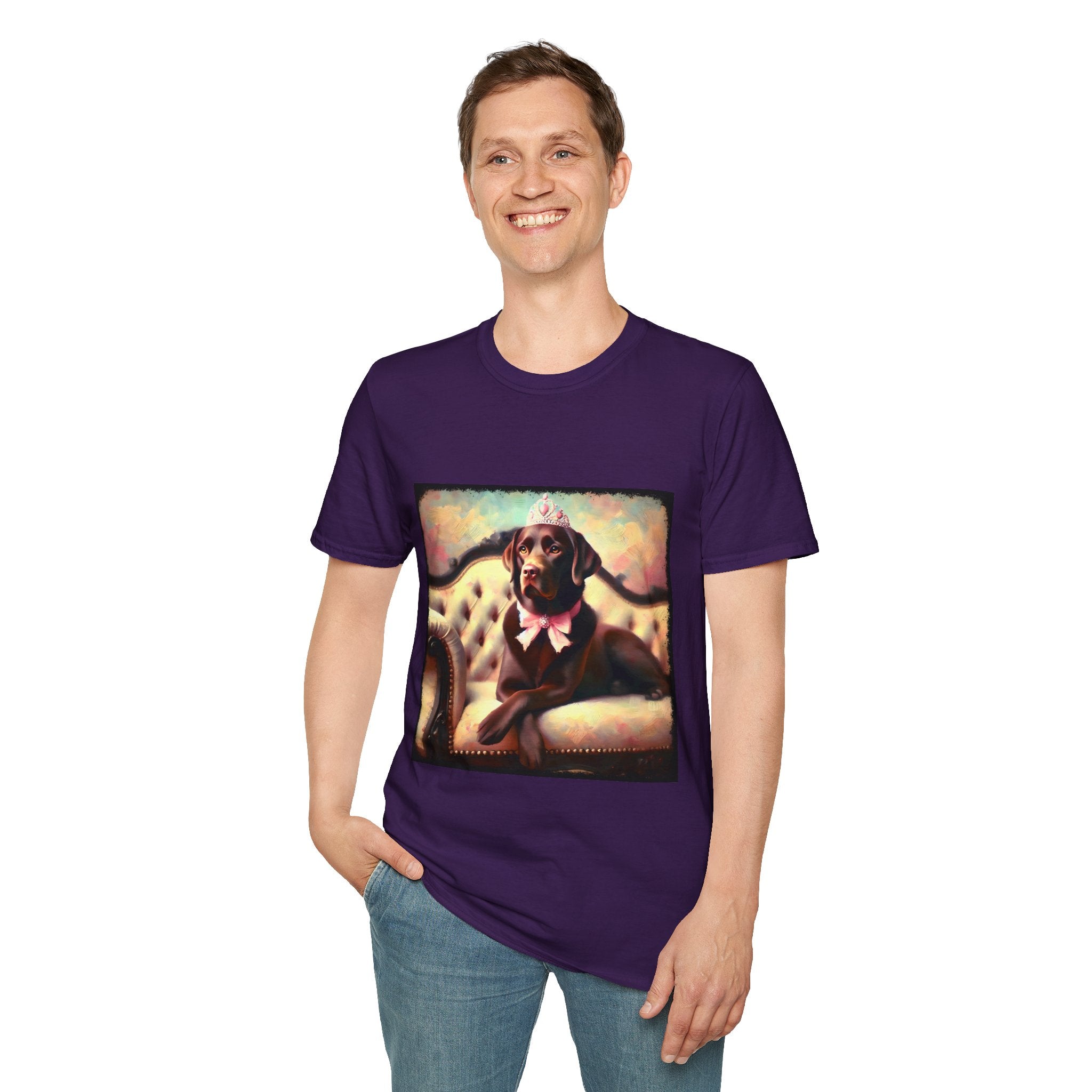 Labrador Retriever Poised Princess Classic | Unisex Dog T-Shirt