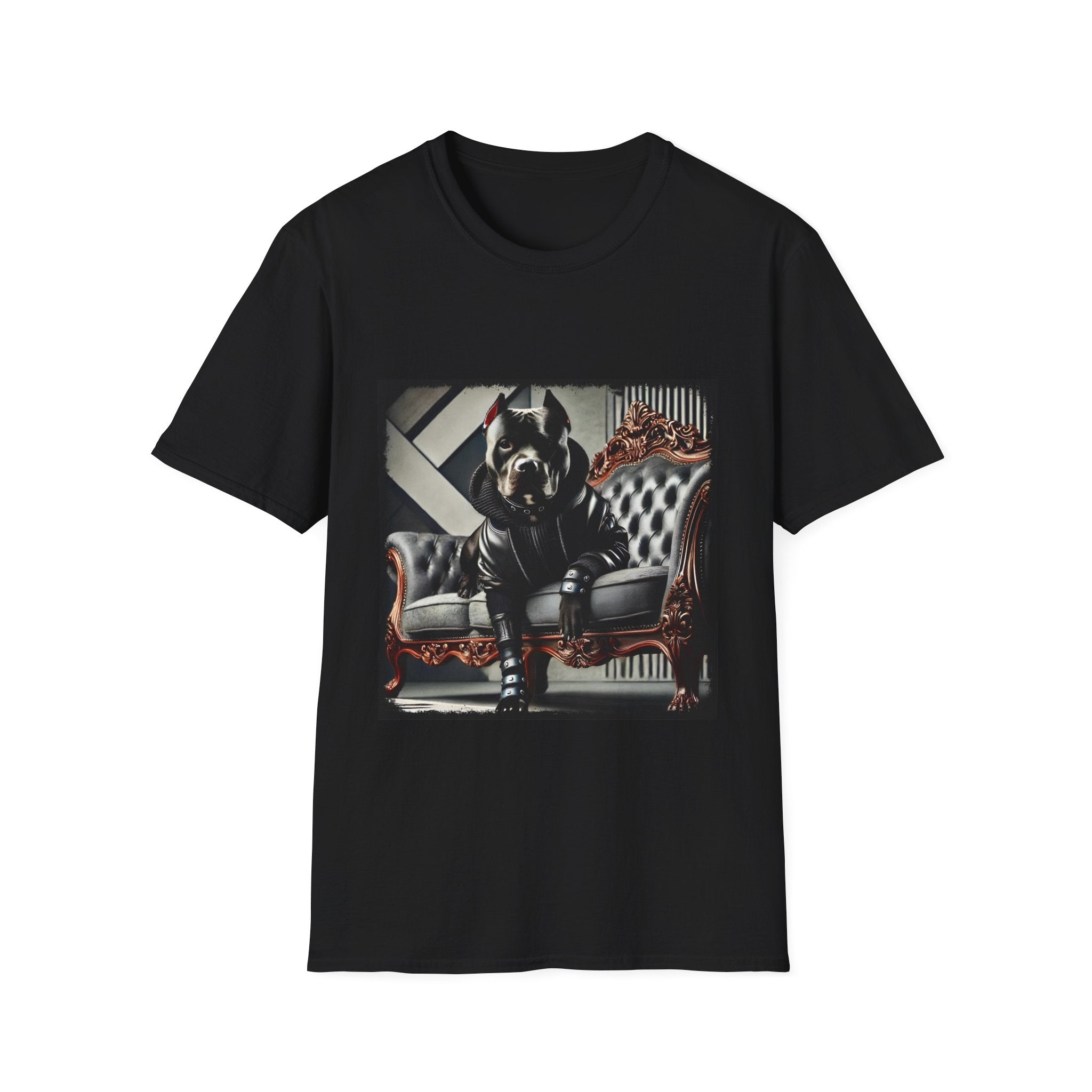 American Pit Bull Terrier Shirt | Leather Rebel Dog Lover Tee