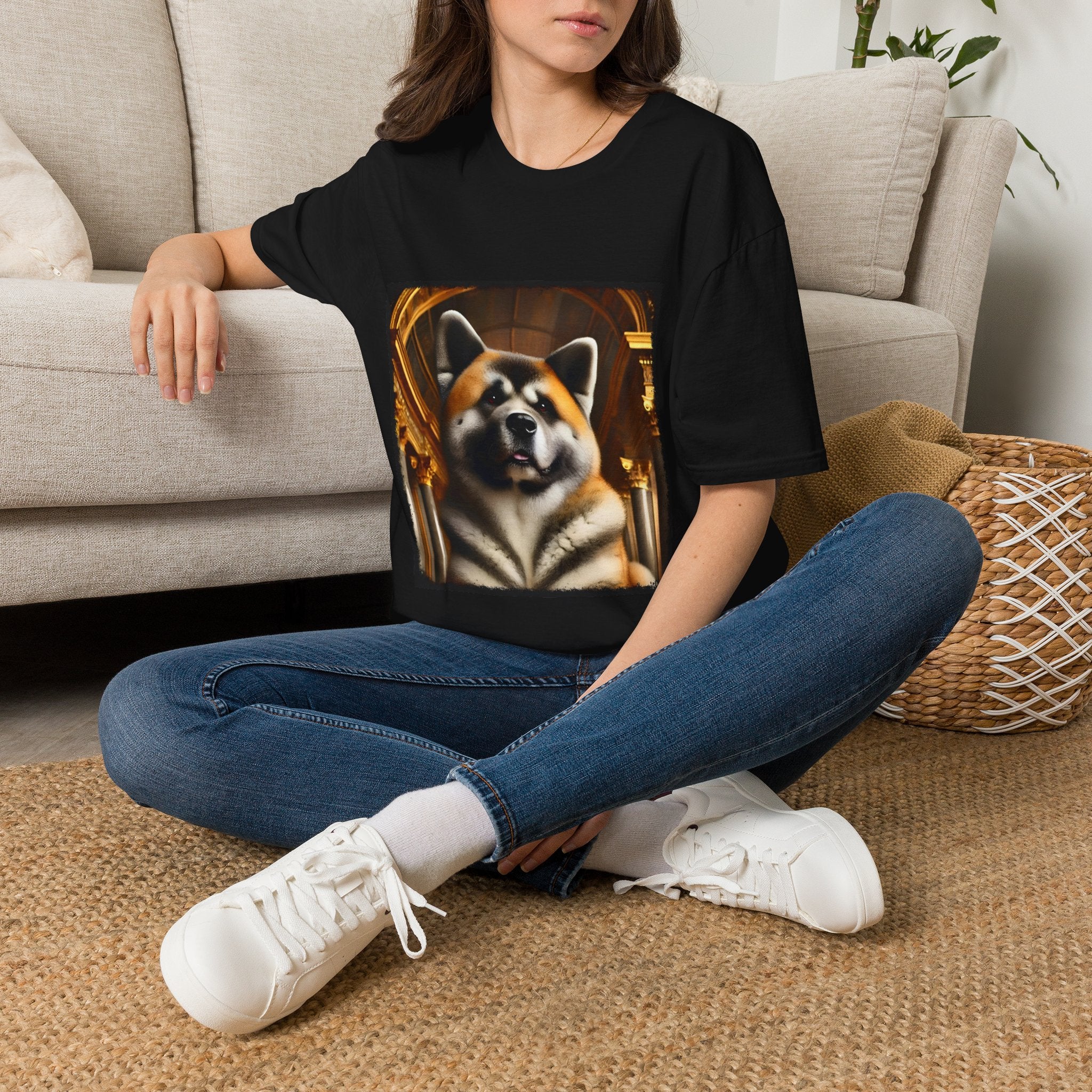Akita Shirt | Posh Portrait Dog Lover Tee