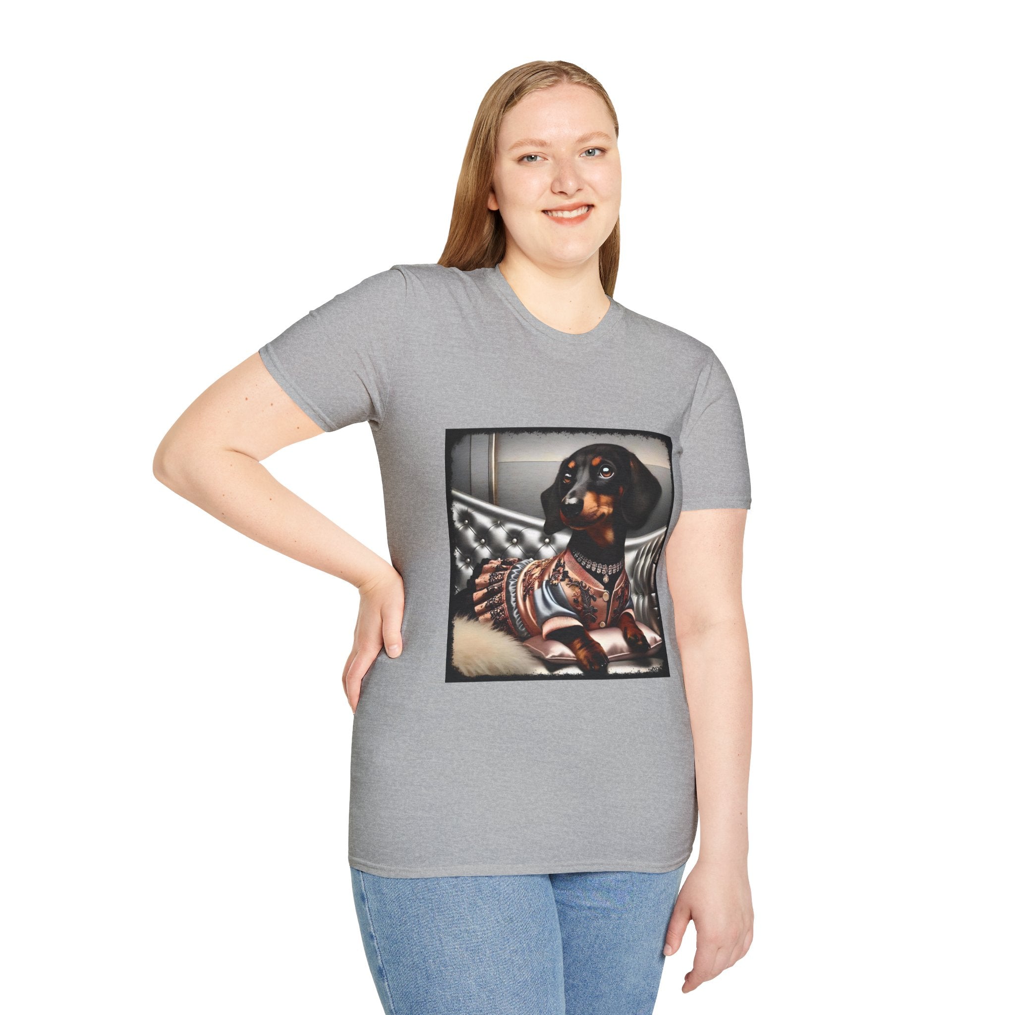 Dachshund Luxe Belle | Unisex Dog T-Shirt
