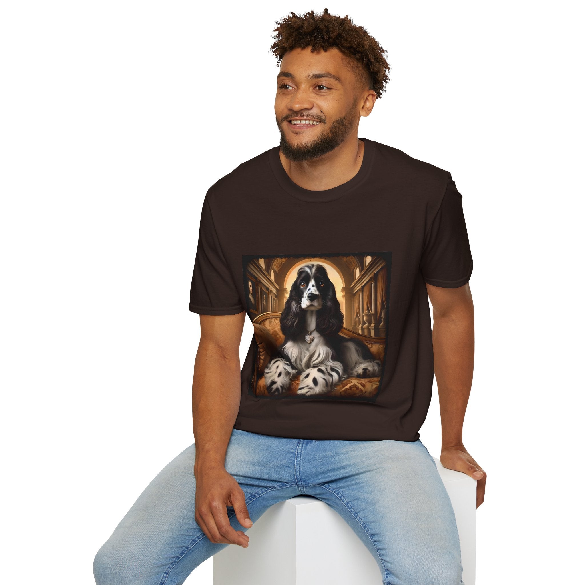Cocker Spaniel Diamond Diva | Unisex Dog T-Shirt