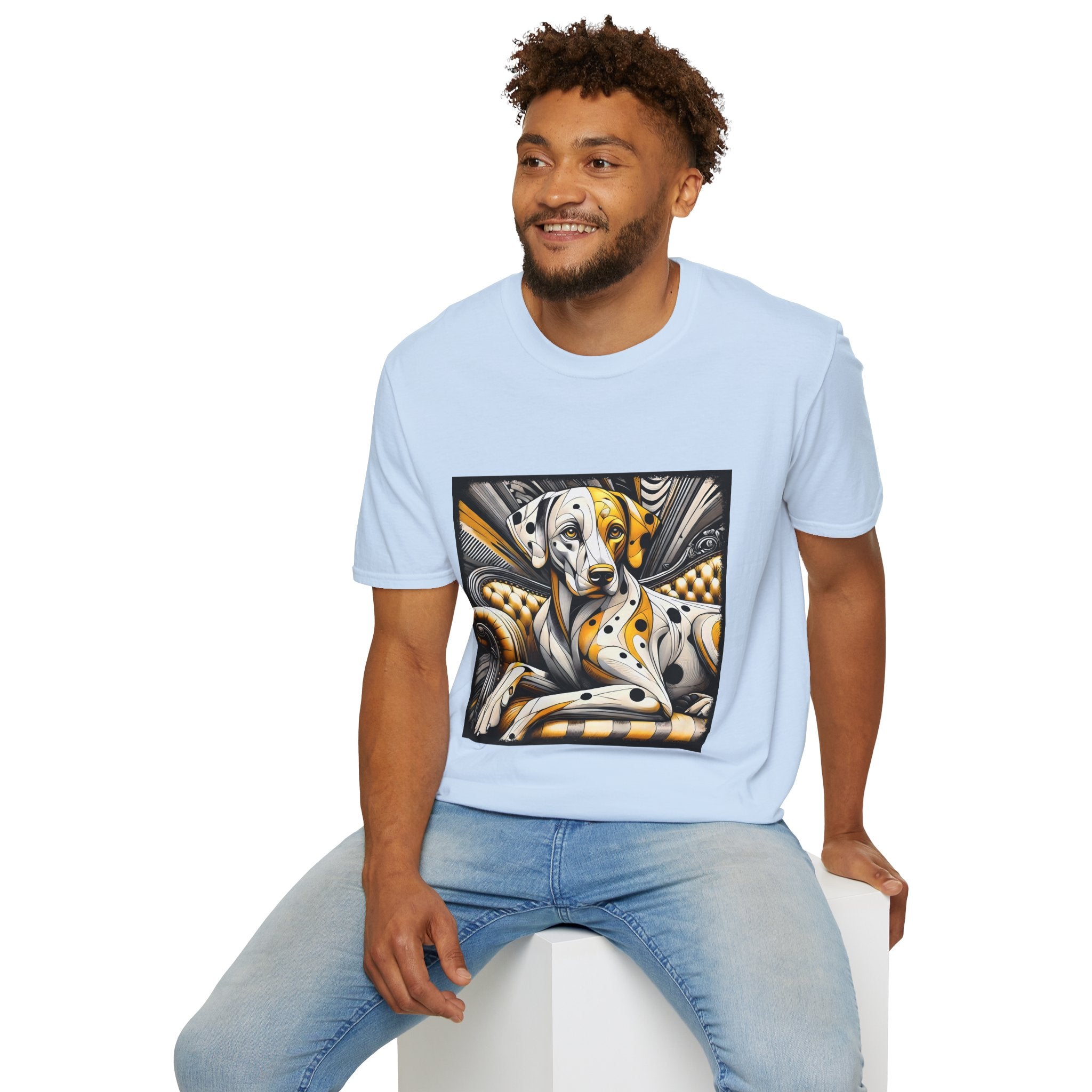 Dalmatian Lemon Rebel | Unisex Dog T-Shirt