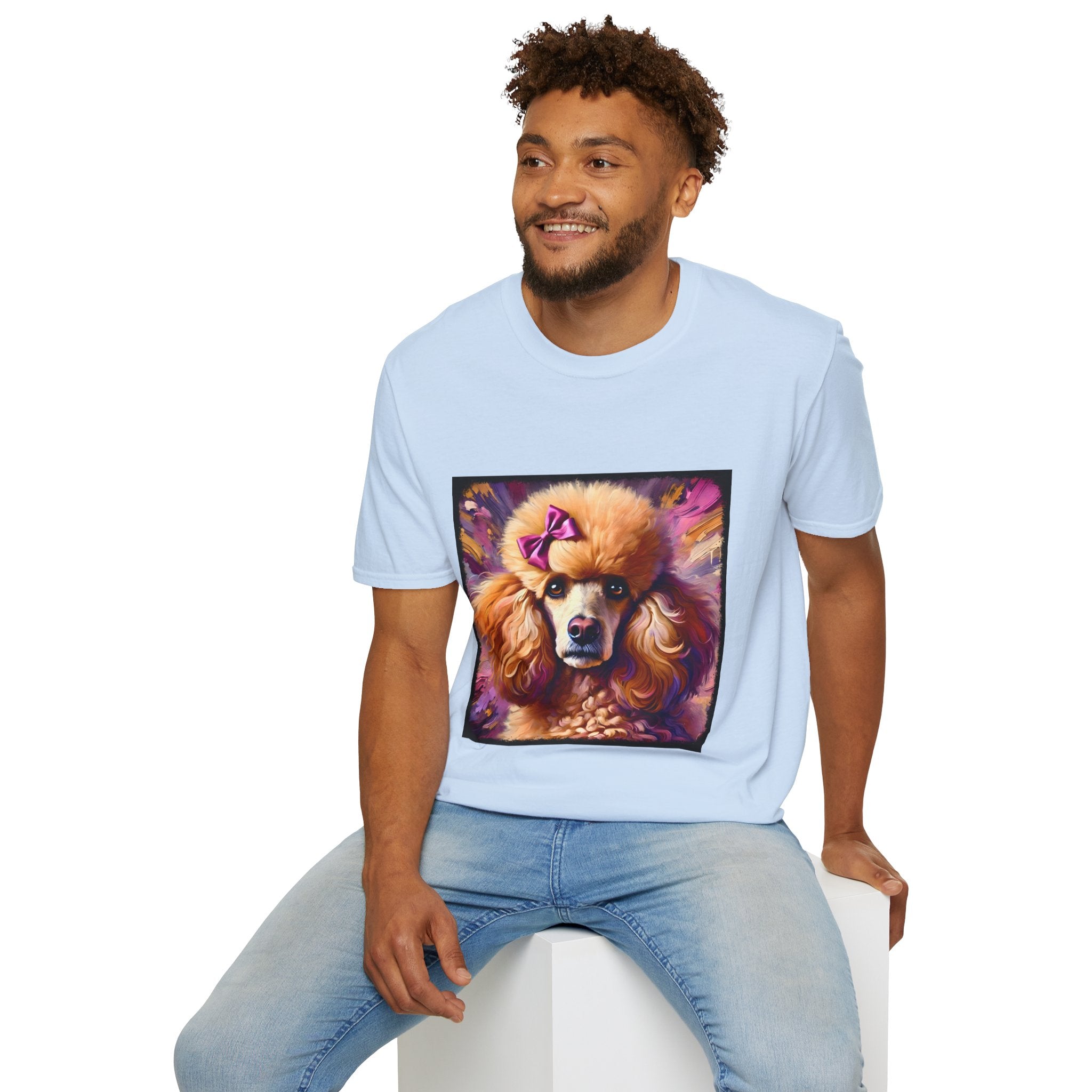 Poodle Burst Classic | Unisex Dog T-Shirt