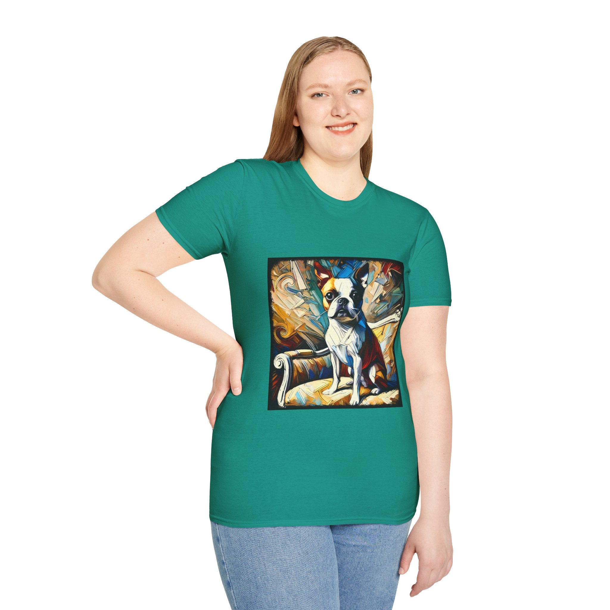 Boston Terrier Warm Classic | Unisex Dog T-Shirt
