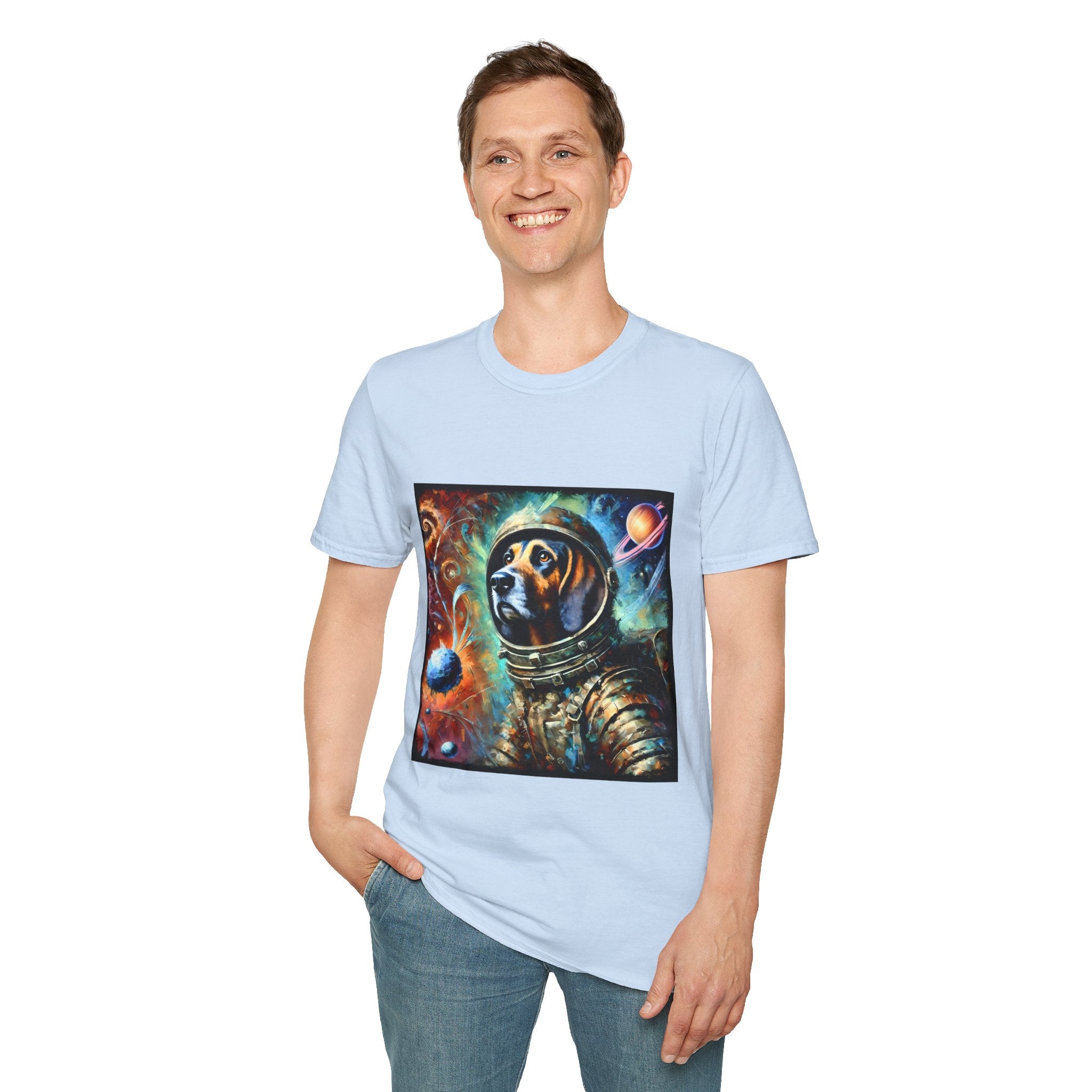 Coonhound Celestial Hound | Unisex Dog T-Shirt