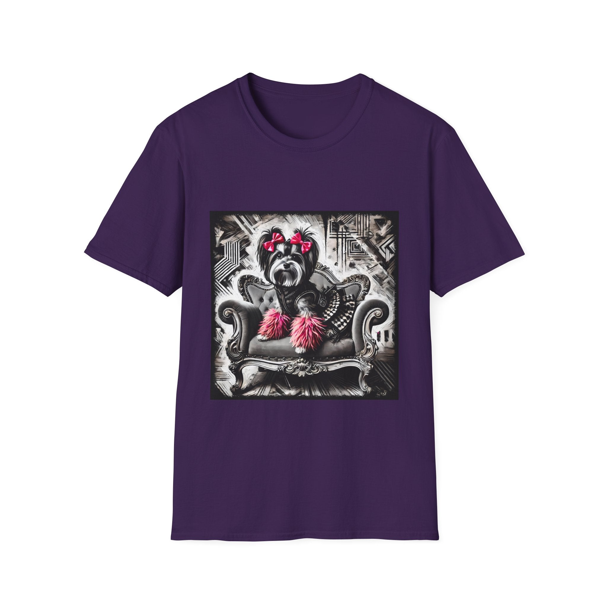 Havanese B&W Cutie |  Unisex Dog T-Shirt