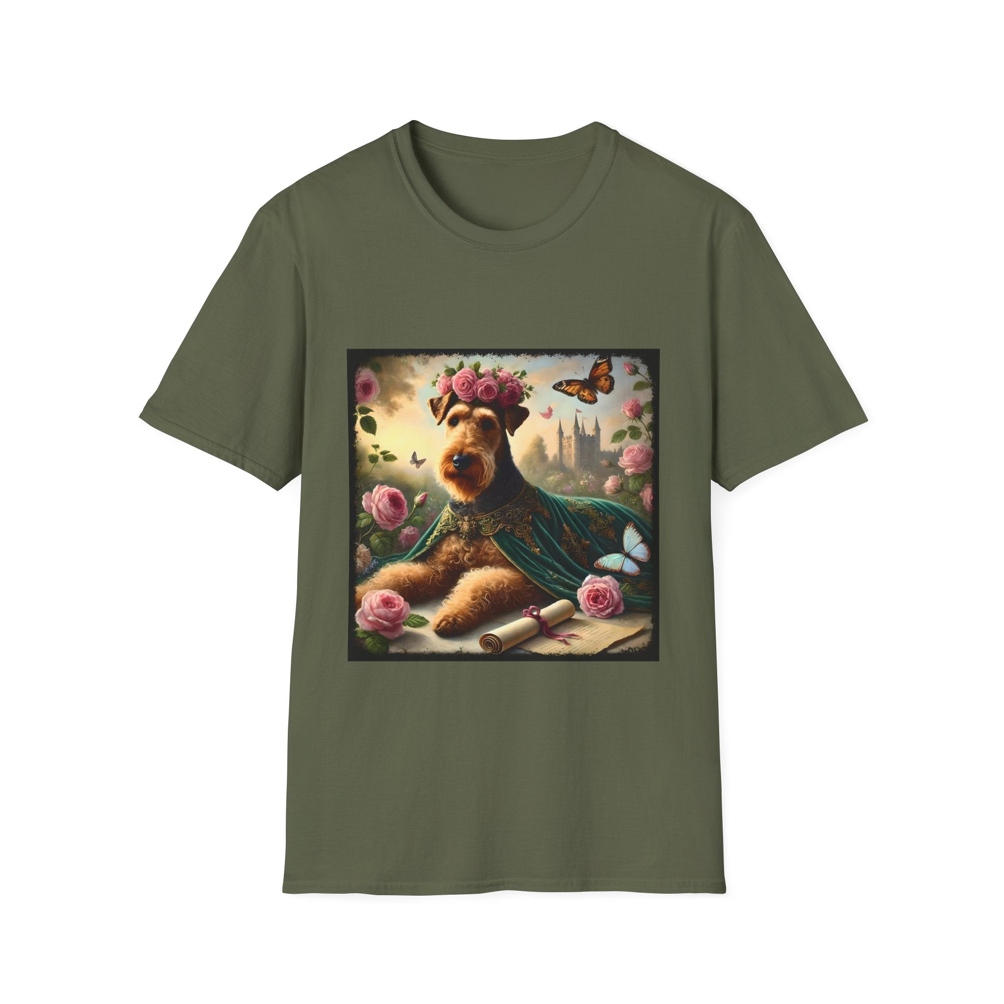 Airedale Terrier Shirt | Velvet Rose Dog Lover Tee