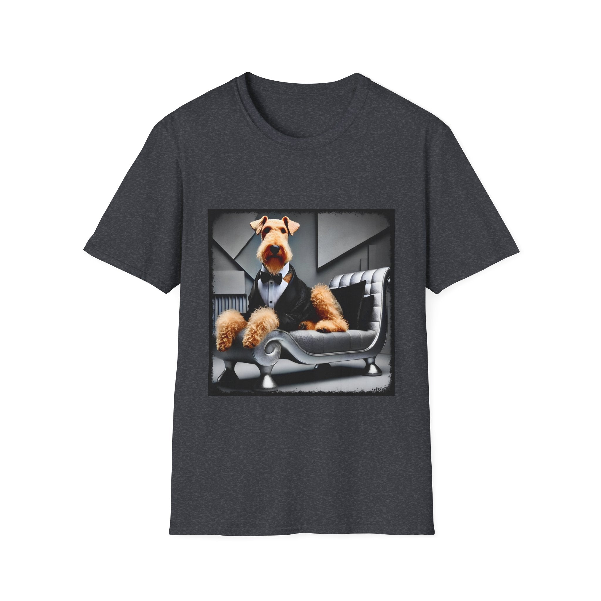 Airedale Terrier Shirt | Tux Luxe Dog Lover Tee