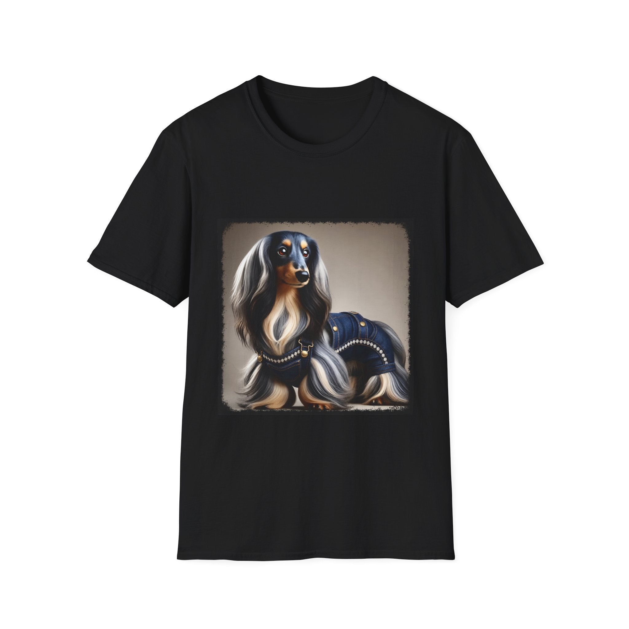 Dachshund Shirt | Denim Diva Dog Lover Tee